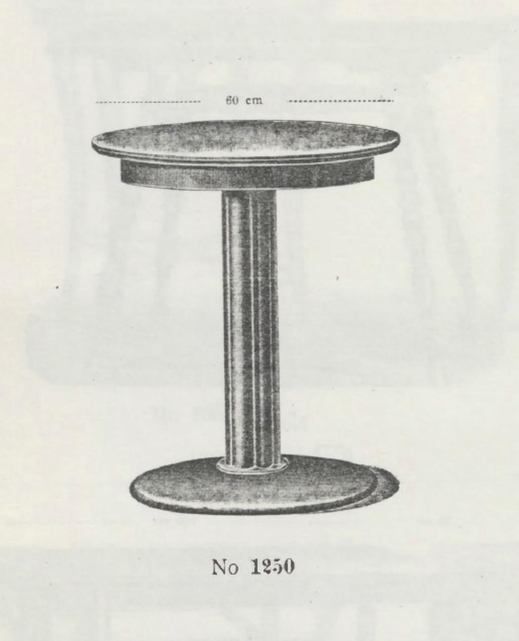 Vienna secession coffee table attr. to Josef Hoffmann for J&J Kohn For Sale 2
