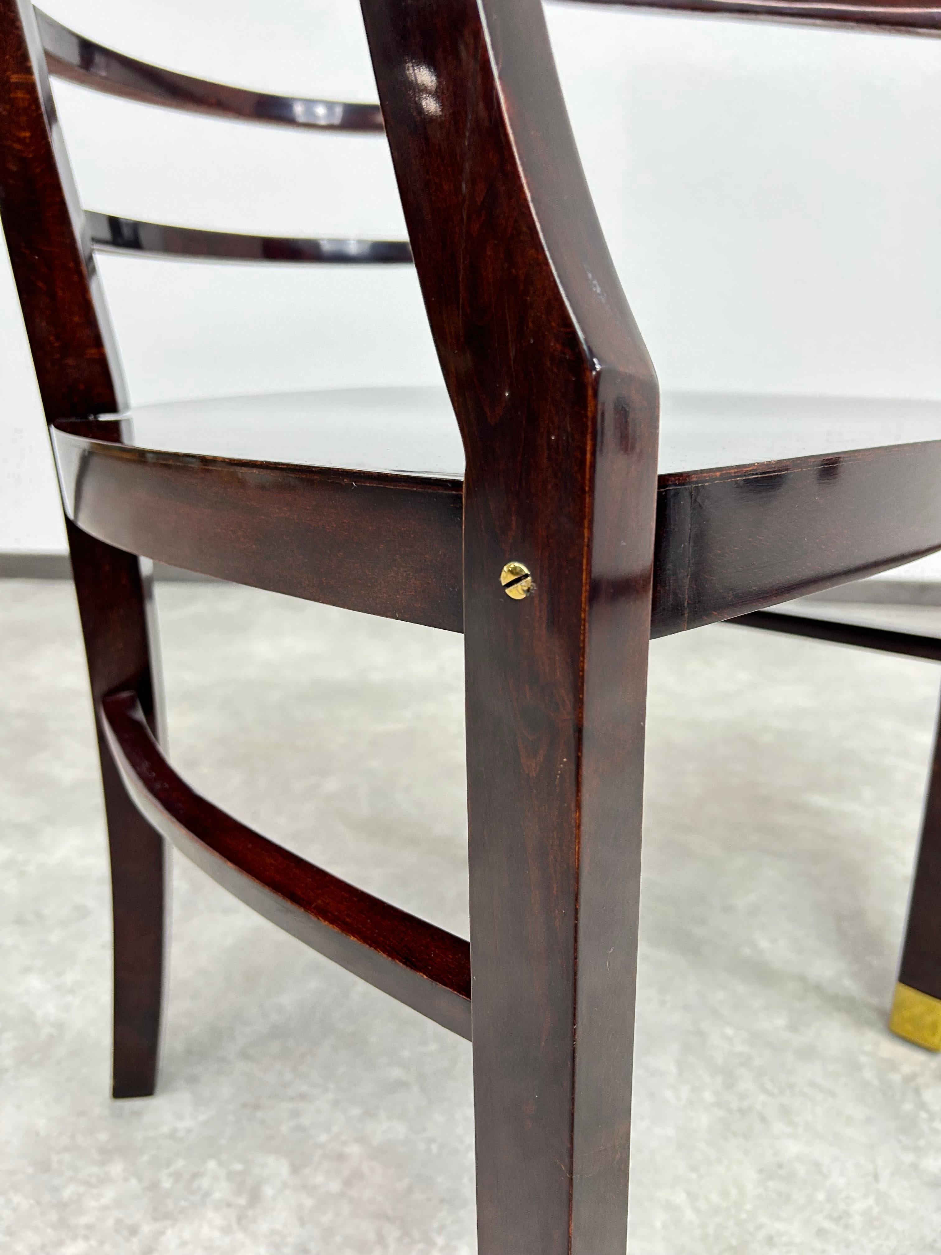 Austrian Vienna secession desk chair For Sale