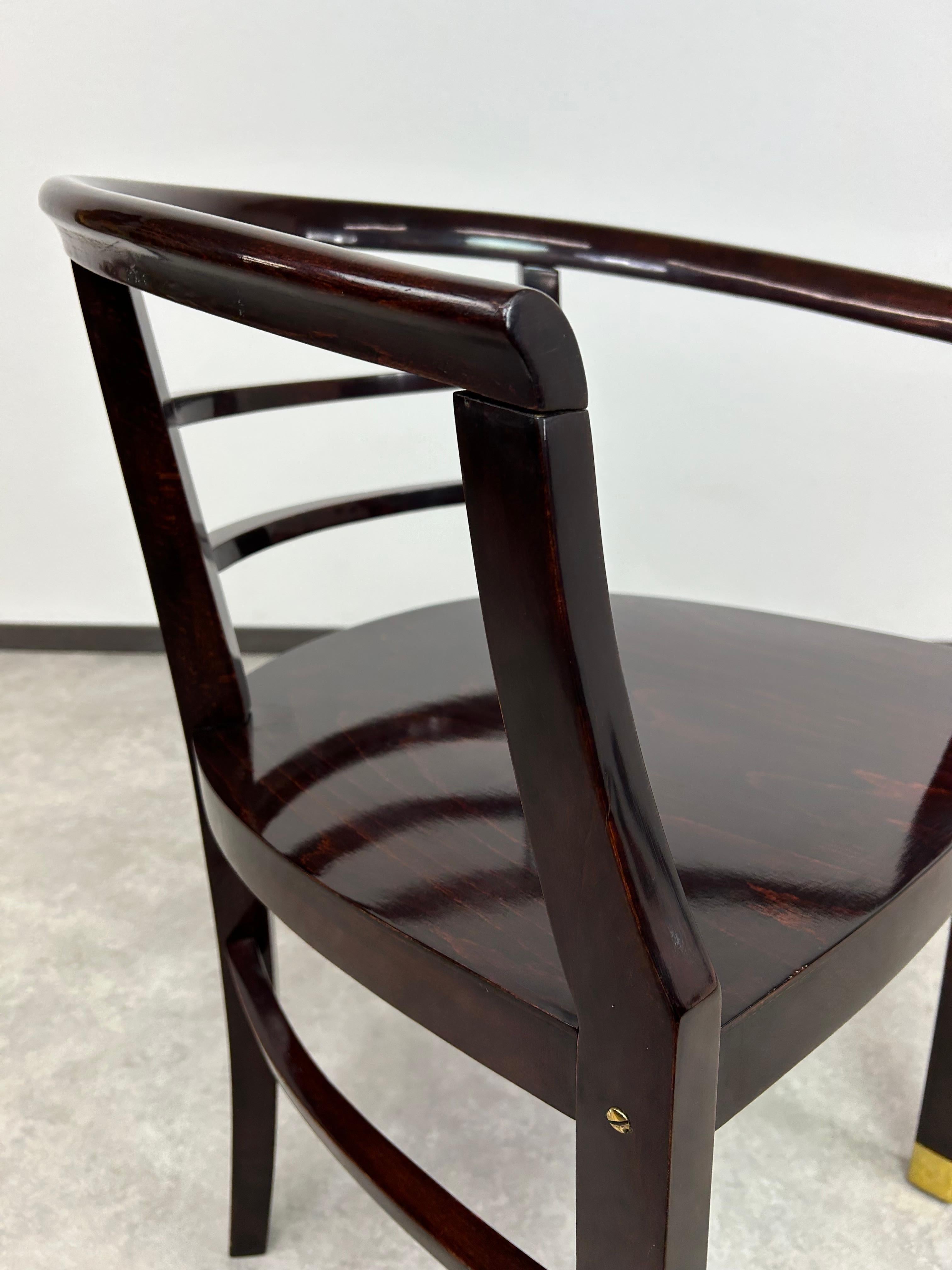 Early 20th Century Vienna secession desk chair For Sale