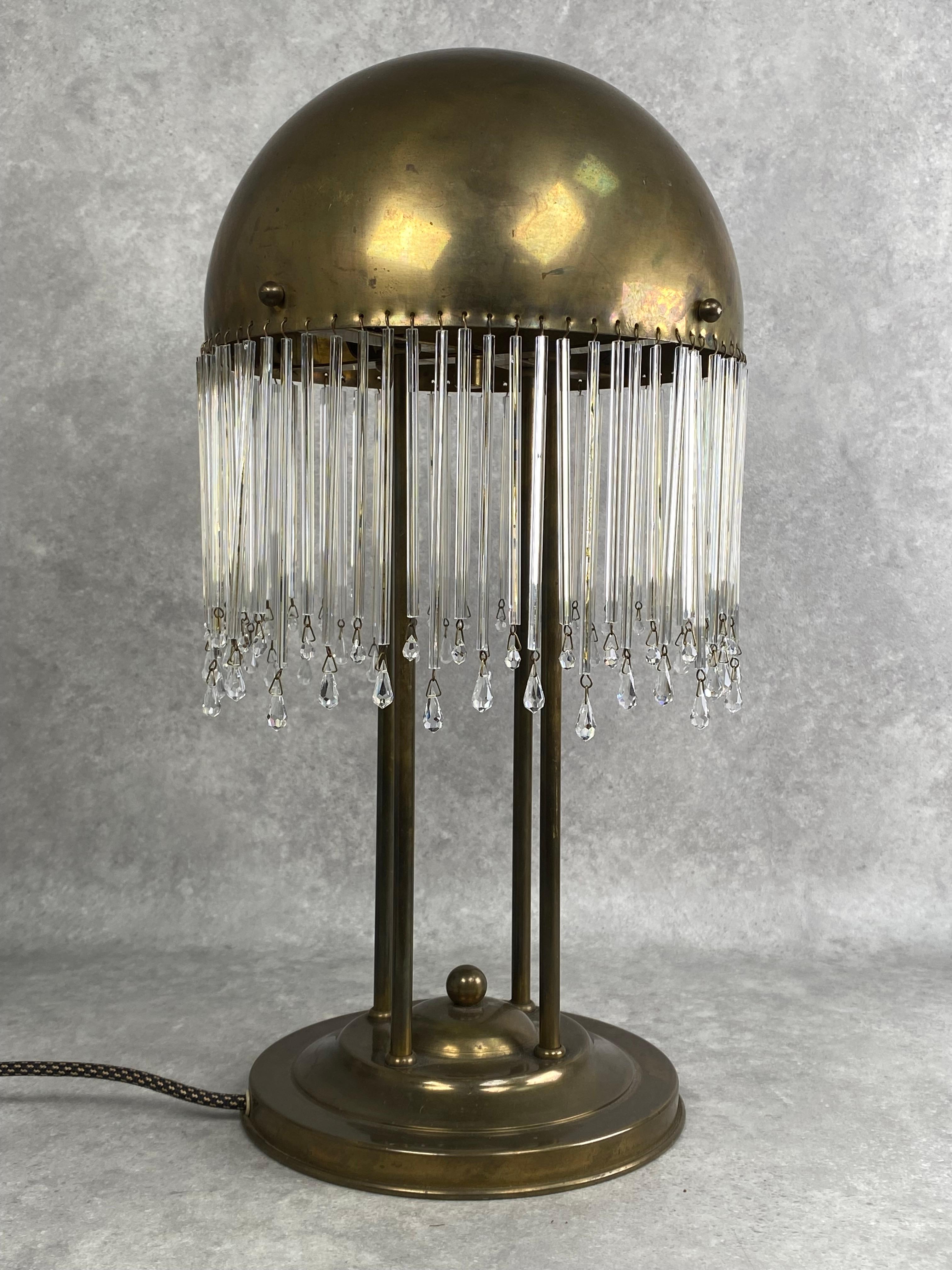 Schreibtischlampe der Wiener Sezession von Josef Hoffmann (Wiener Secession) im Angebot