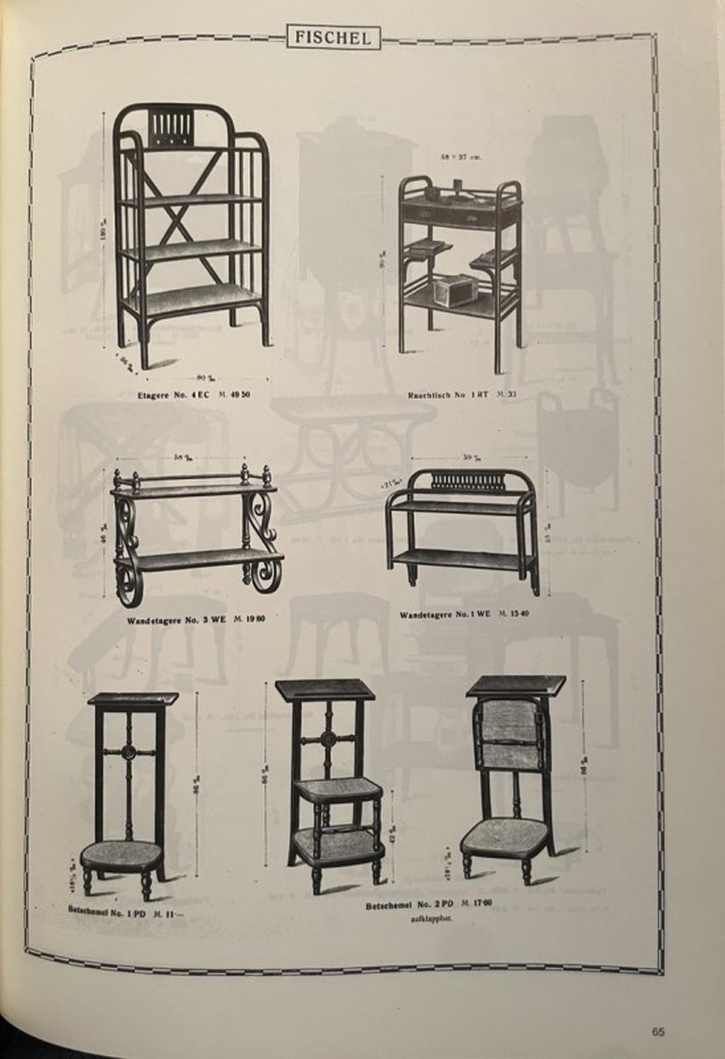 Vienna secession etagere atr. to Koloman Moser and Otto Wagner ex. by Fischel For Sale 2