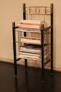 Vienna Secession Étagère Magazine Stand, circa 1900, Koloman Moser Style