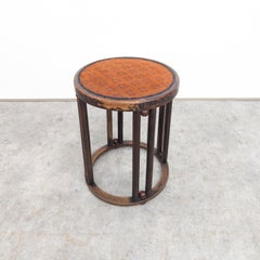 Vienna Secession Fledermaus stool by Josef Hoffmann for J &J Kohn