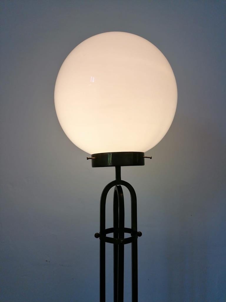 Vienna Secession Floor Lamp by Adolf Loos Manufactured by Lobmeyr 5