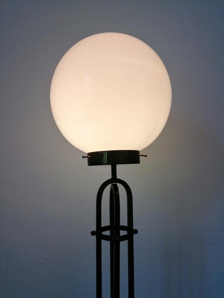 Vienna Secession Floor Lamp by Adolf Loos Manufactured by Lobmeyr 6