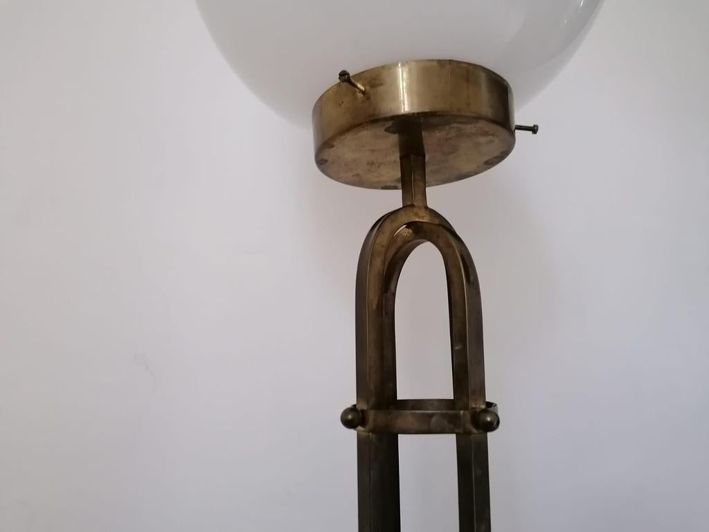 Vienna Secession Floor Lamp by Adolf Loos Manufactured by Lobmeyr 8
