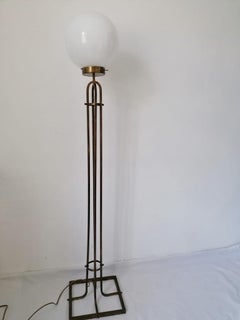 Vienna Secession Floor Lamp by Adolf Loos Manufactured by Lobmeyr