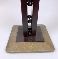 Vienna Secession Gueridon with Glass Plate by Josef Hoffmann, Austria C.1900
