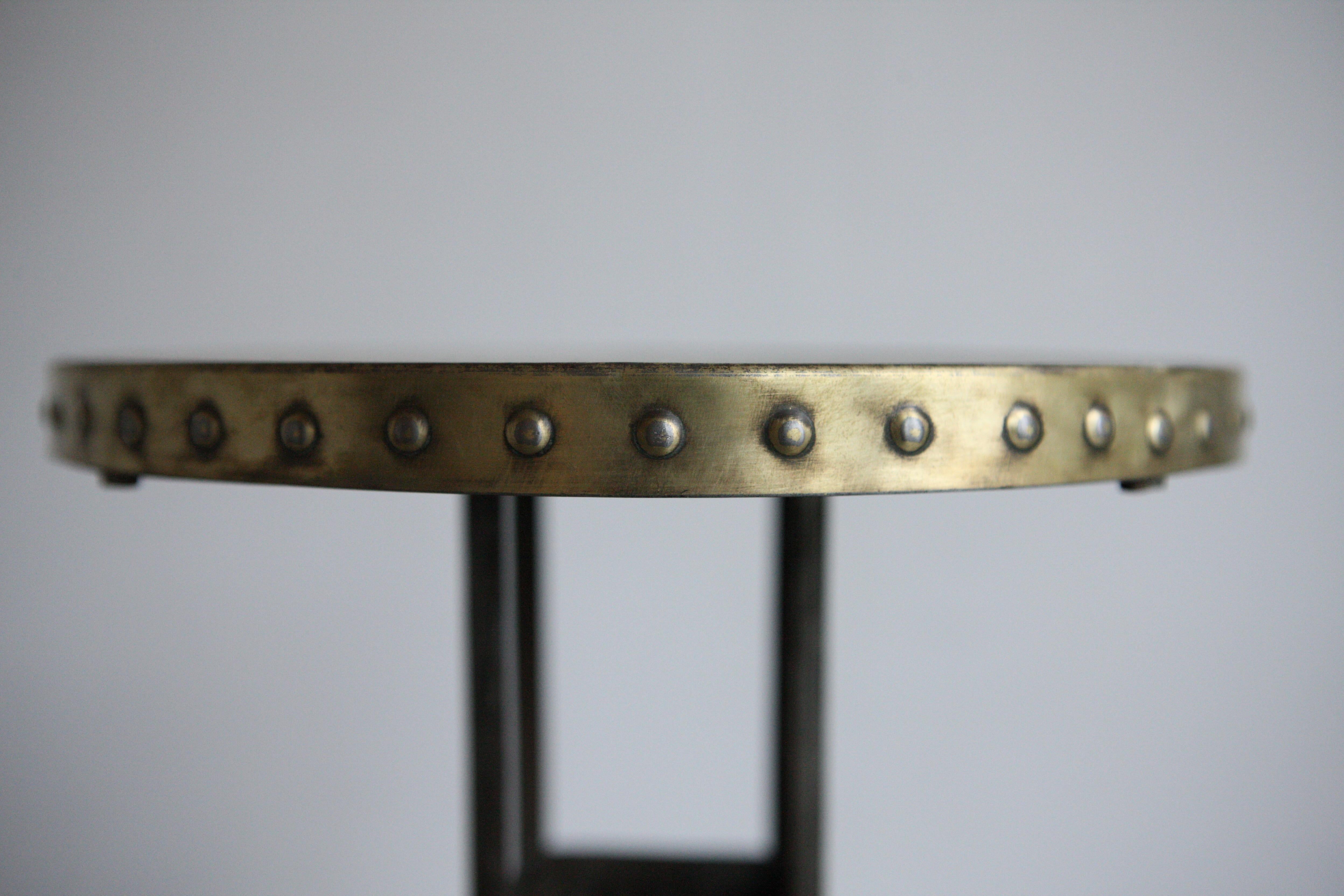 Early 20th Century Vienna Secession Hugo Goberg Pedestal Table