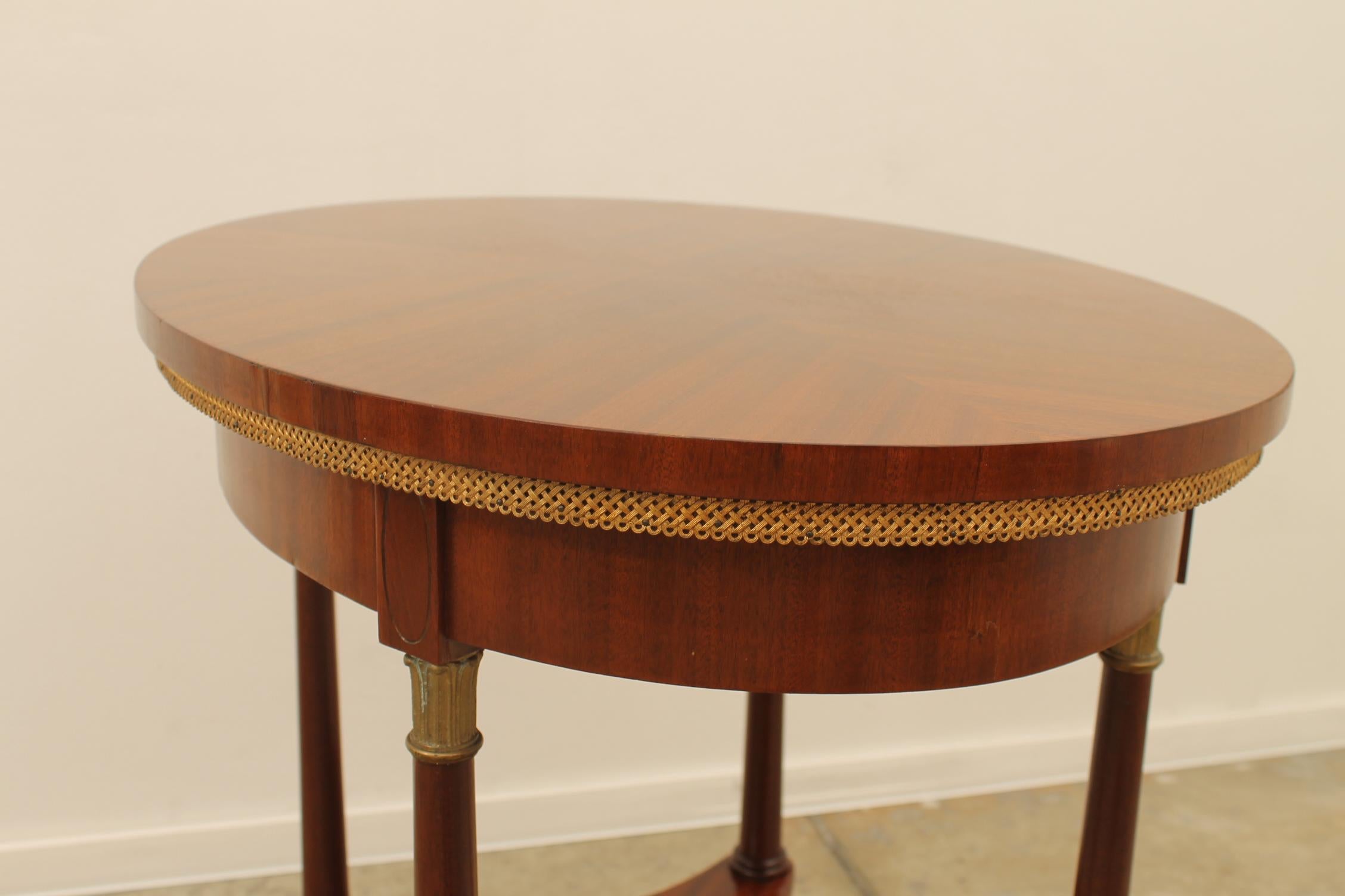 Vienna Secession Mahogany Side Table, circa 1915 For Sale 3