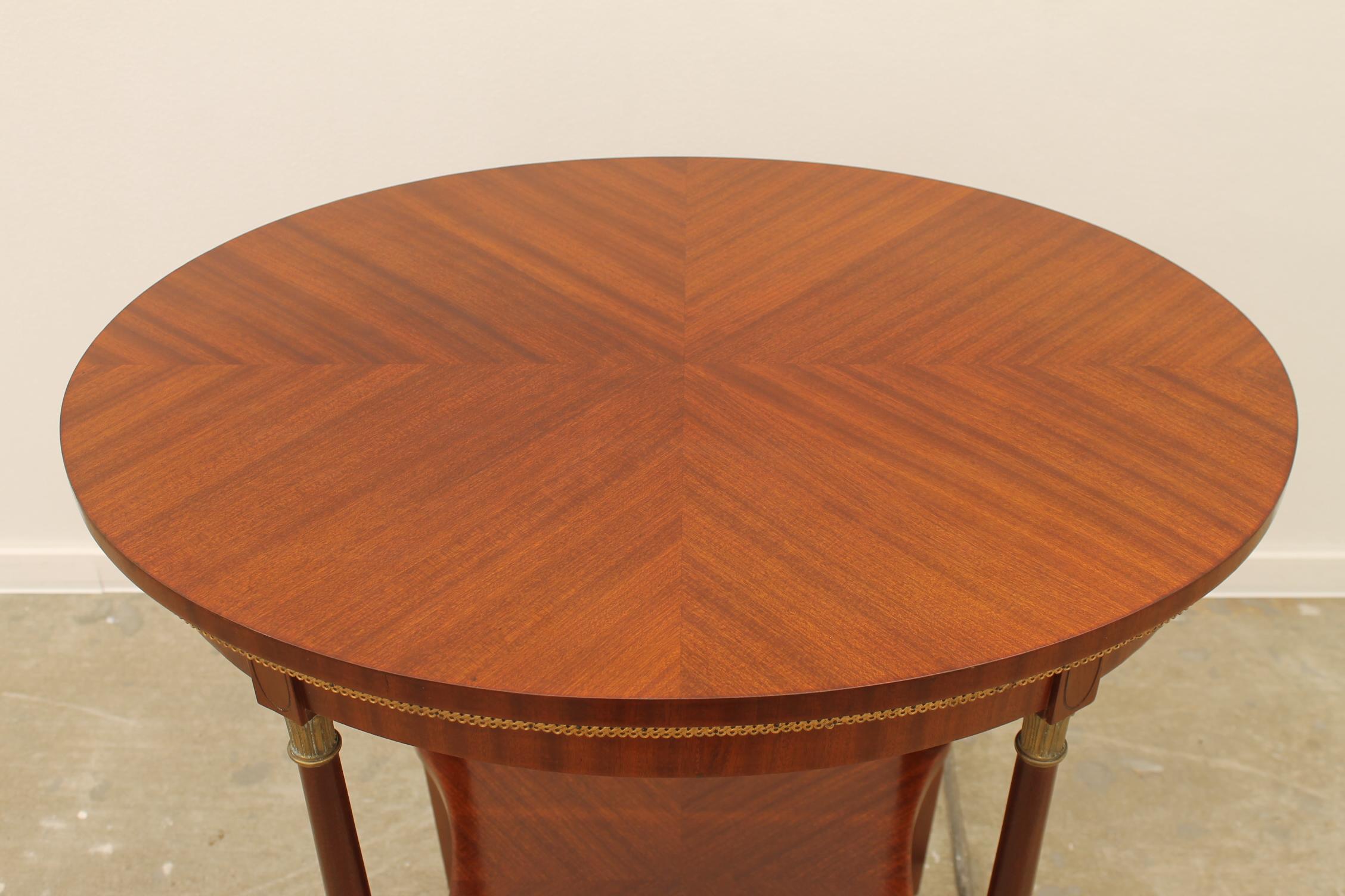 20th Century Vienna Secession Mahogany Side Table, circa 1915 For Sale