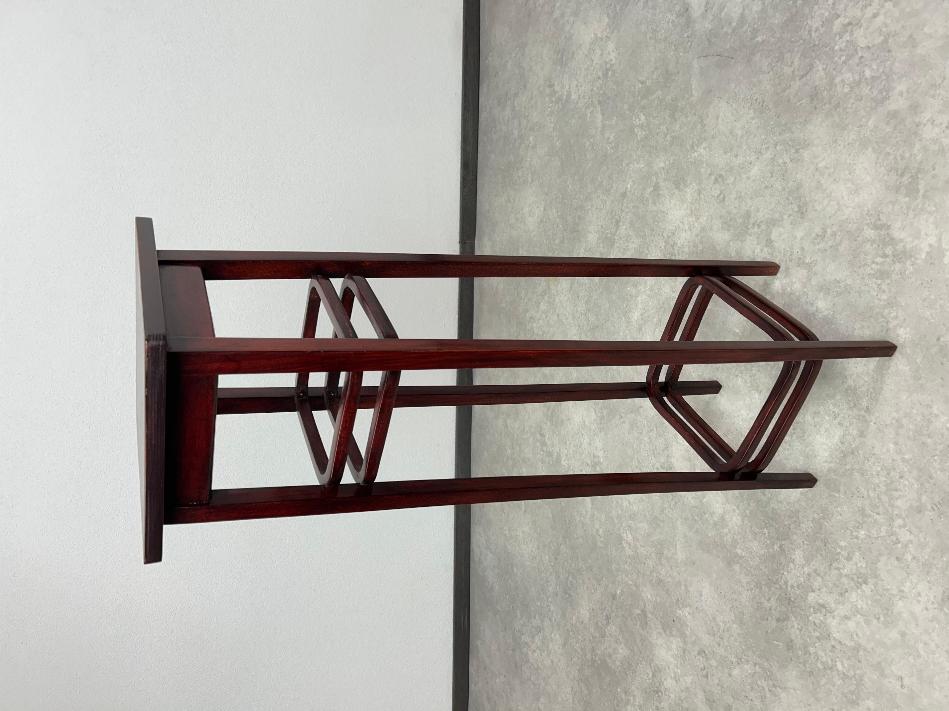 Vienna secession plant pedestal by Otto Wagner for Thonet. Professionally stained and repolished.
