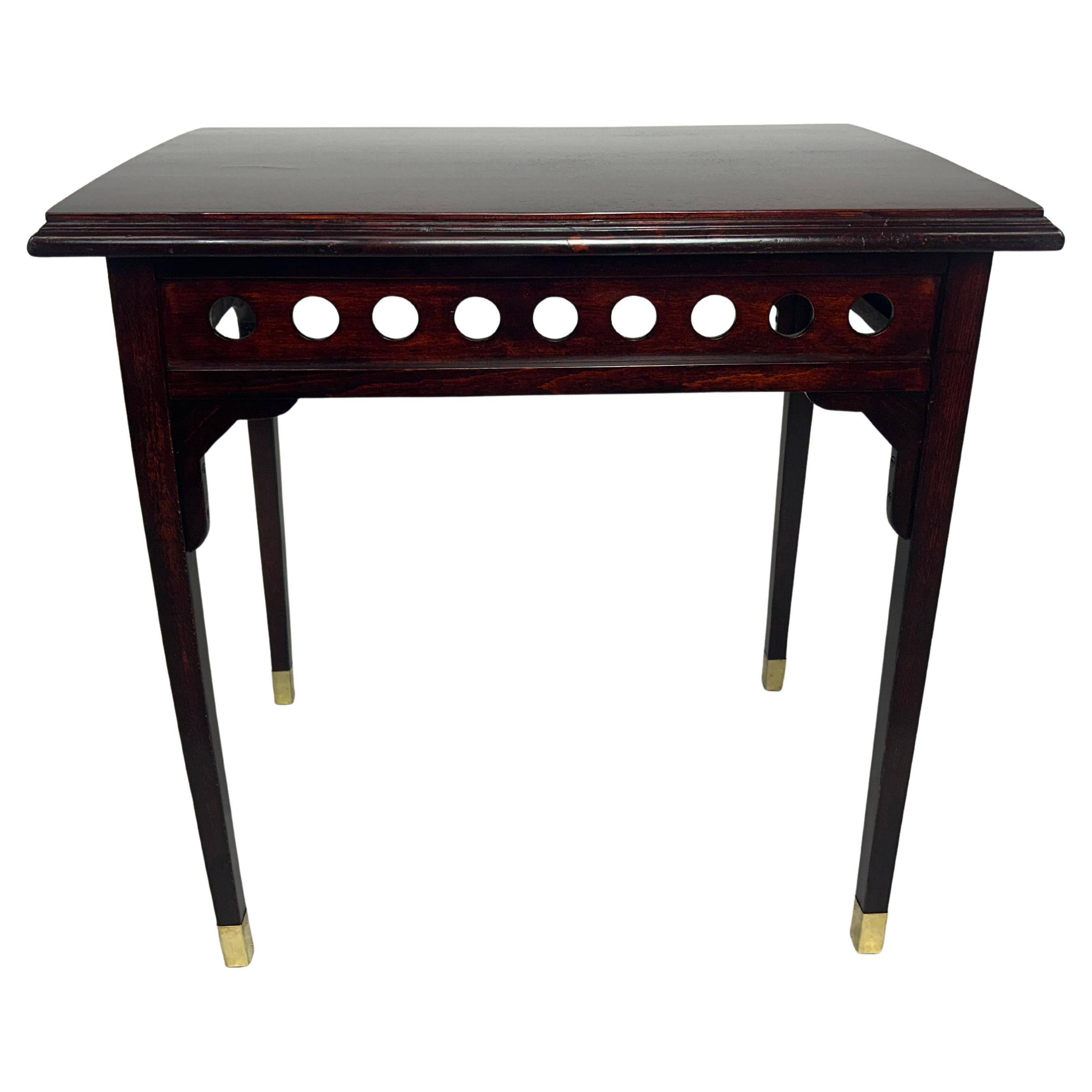 Mesa auxiliar Secesión de Viena de Josef Hoffmann para J&J Kohn