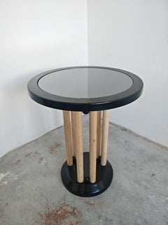 Vienna Secession Side Table in Ash wood, in the style of Josef Hoffmann, Austria