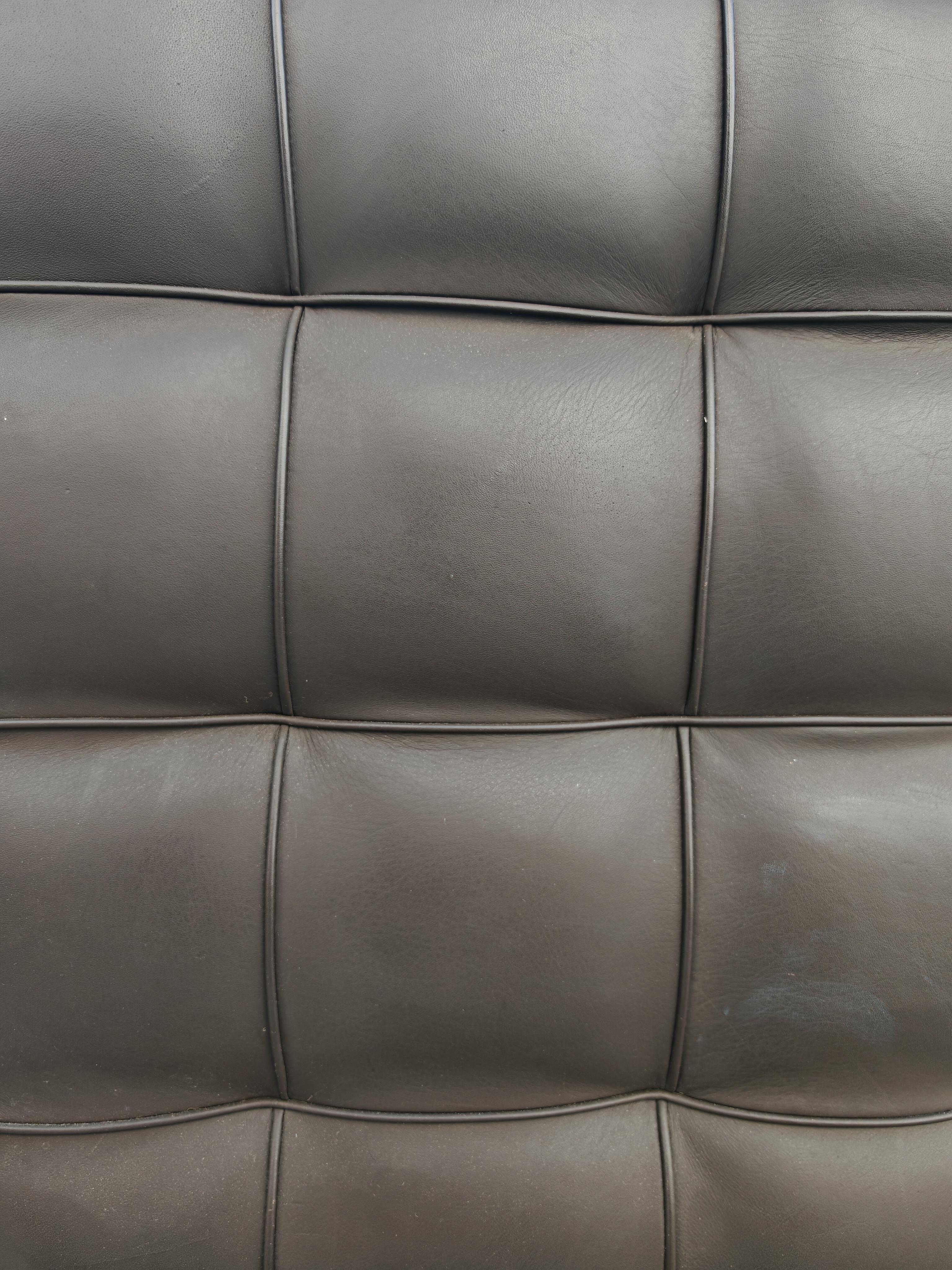 Cuir Canapé de la Sécession viennoise 