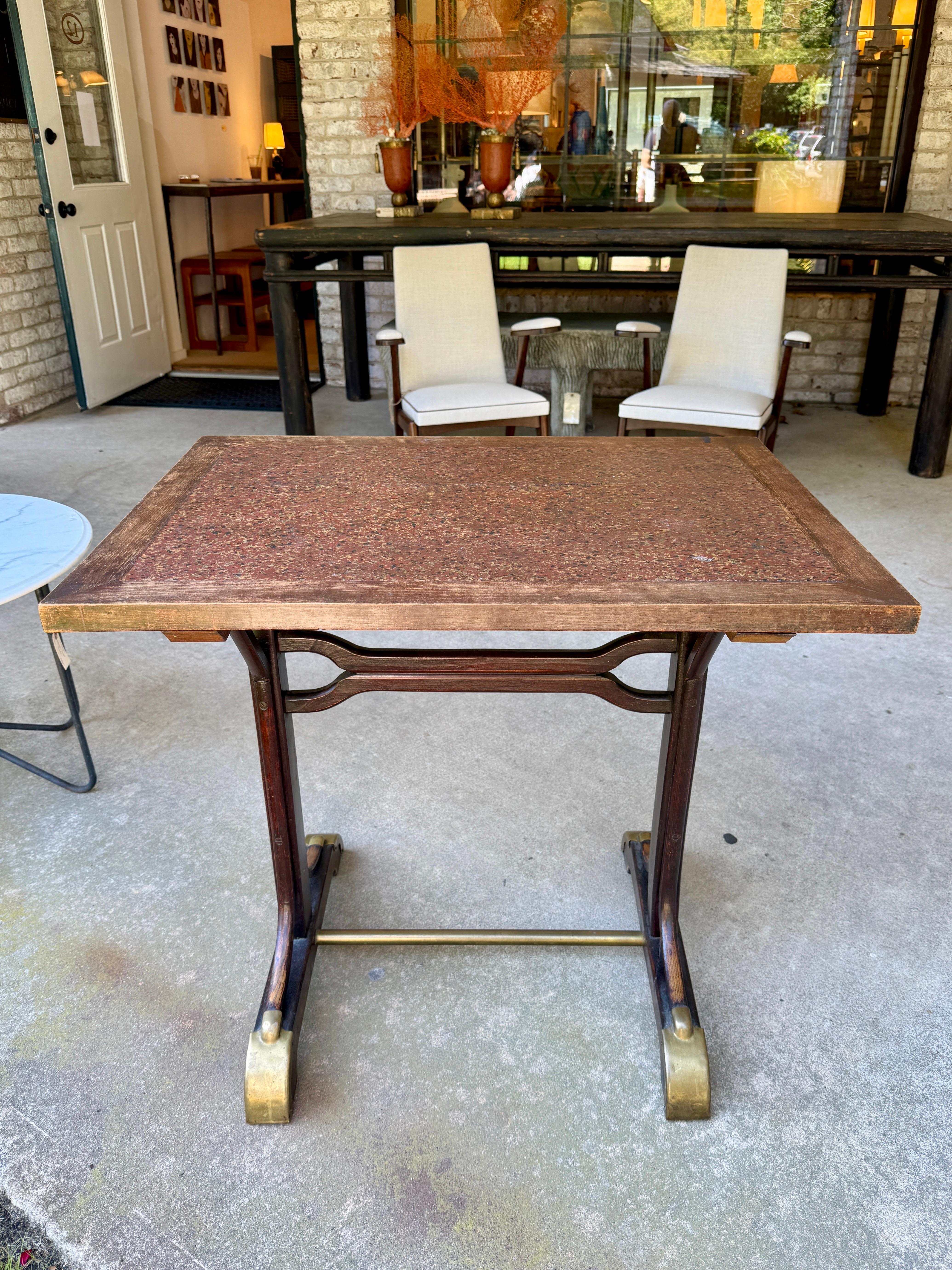 Austriaco Scrivania/tavolino Thonet in stile Secessione Viennese in vendita
