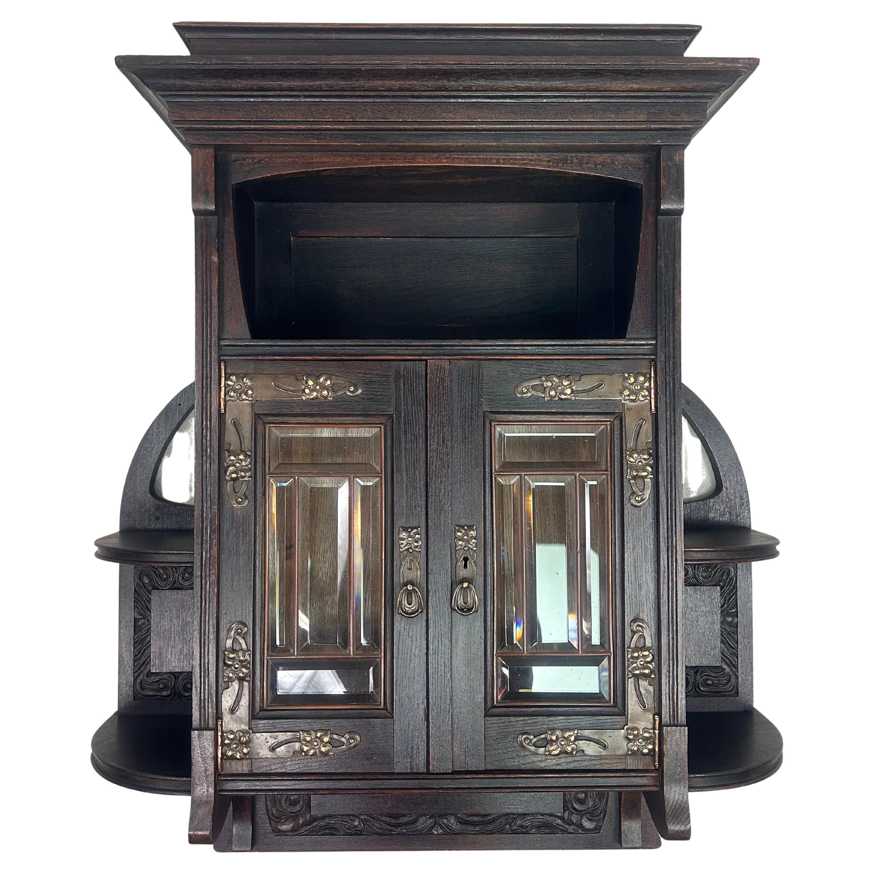 Vienna secession wall cabinet