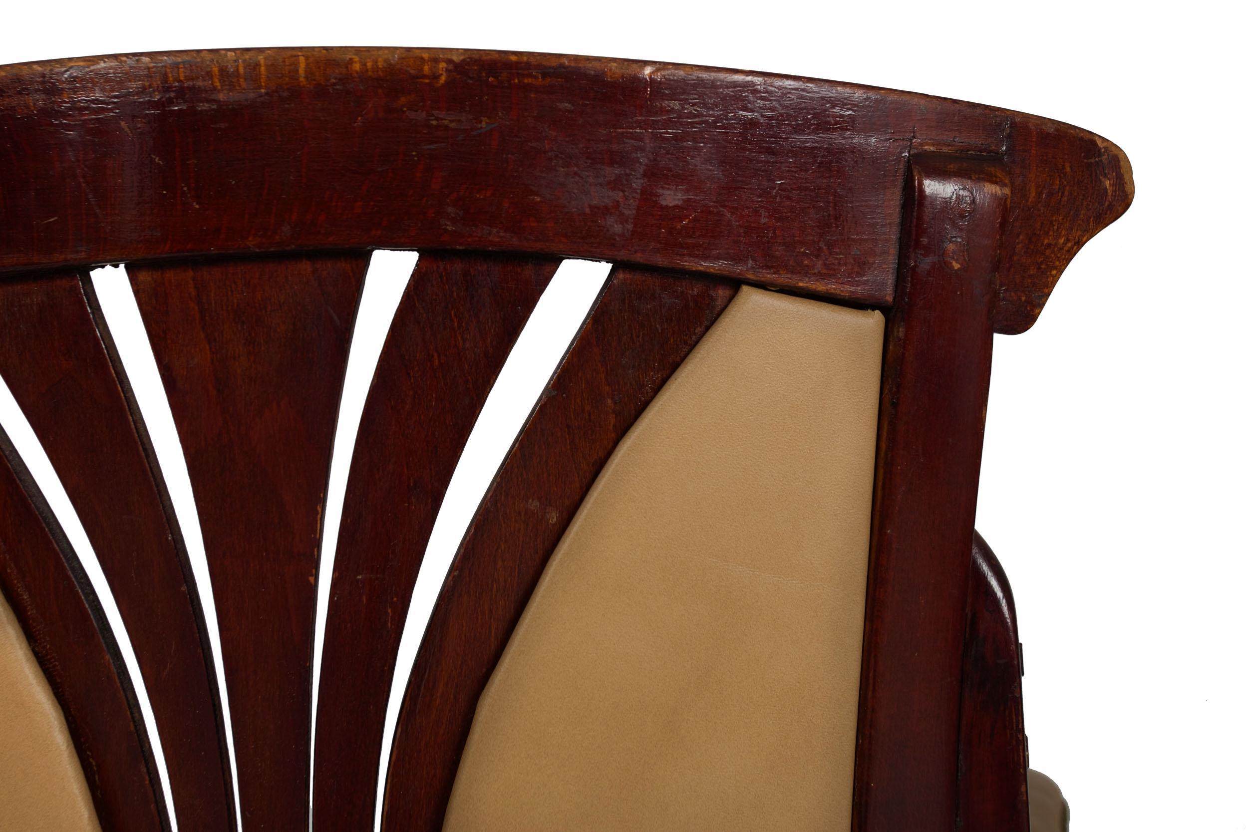 Vienna Secessionist Bentwood Arm Chair by Jacob & Josef Kohn For Sale 5