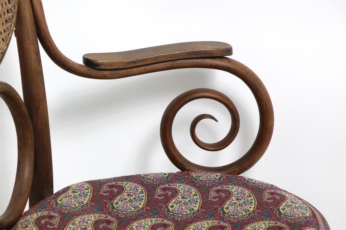 Vienna Secessionist Bentwood Bench by J J Kohn 12