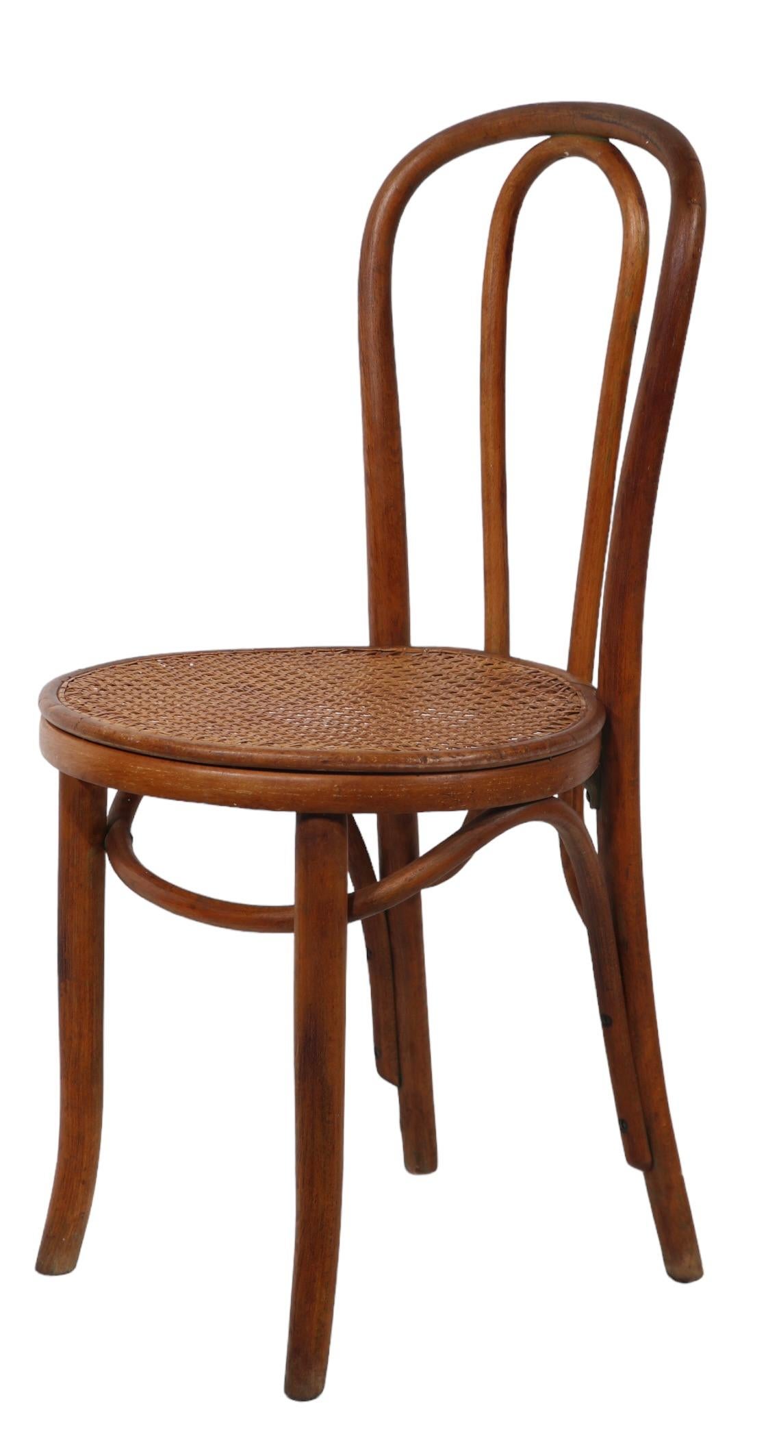 Vienna Secessionist Bentwood Chair by Kohn Mundus  For Sale 4