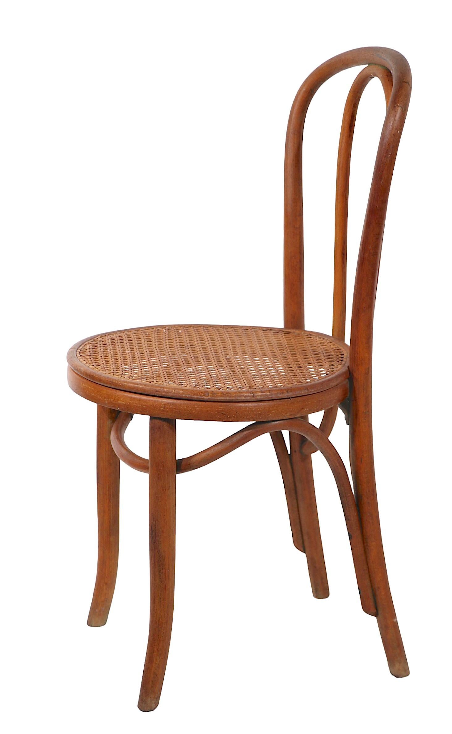 Vienna Secessionist Bentwood Chair by Kohn Mundus  For Sale 5