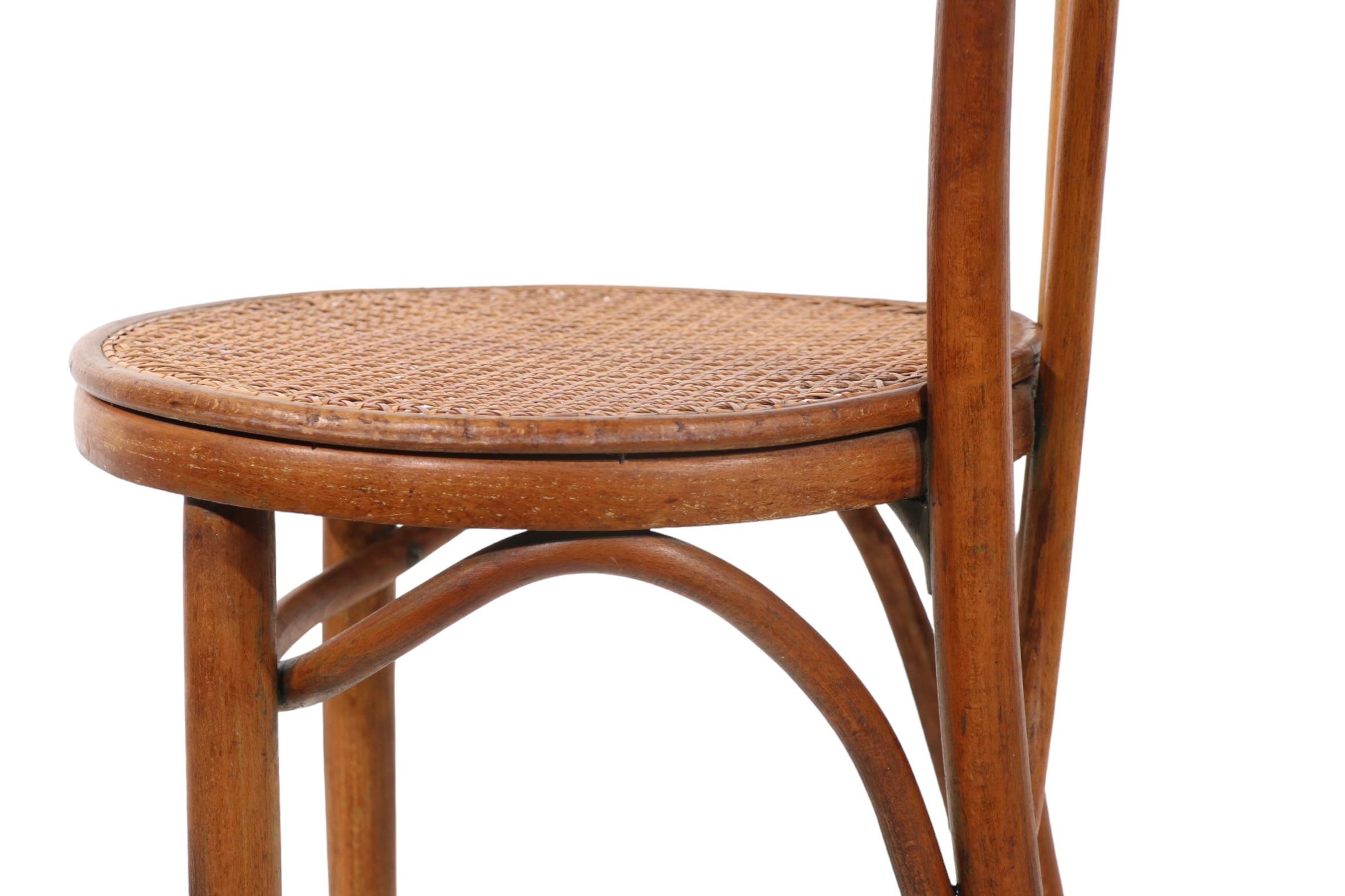 Vienna Secessionist Bentwood Chair by Kohn Mundus  For Sale 2