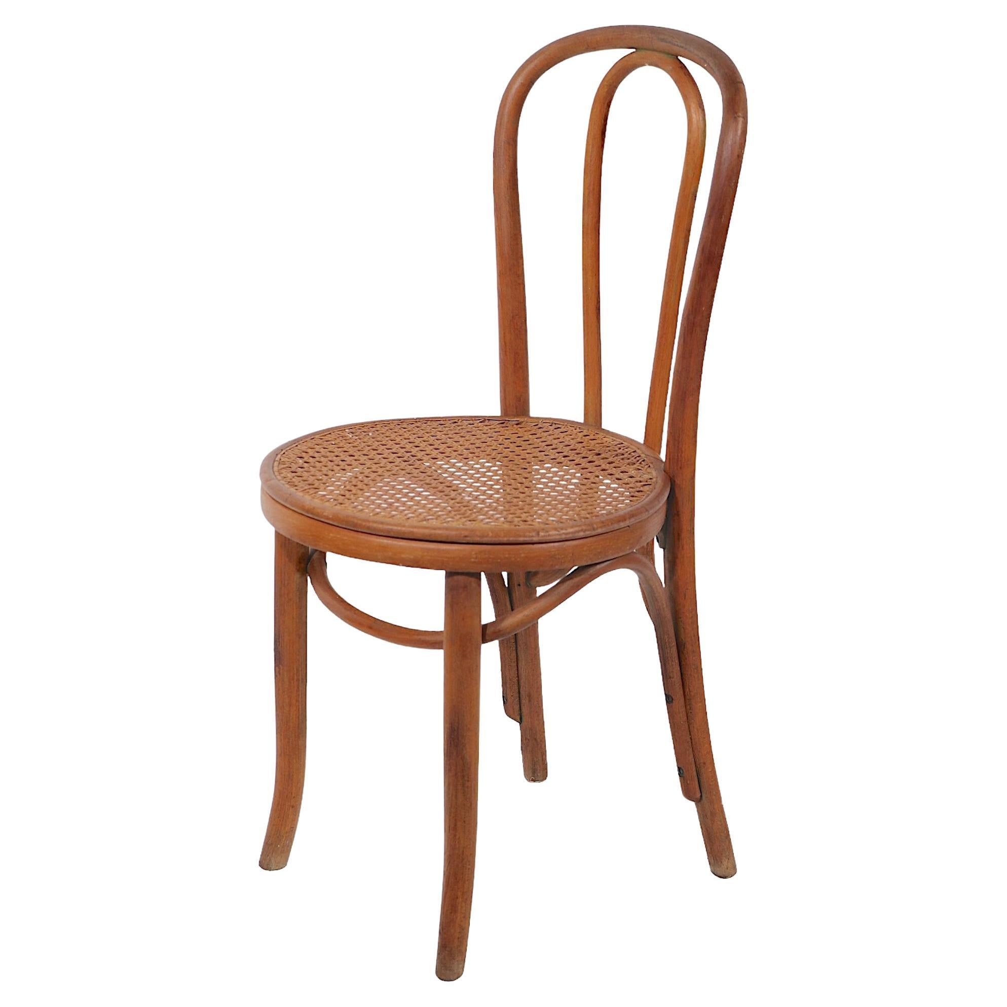 Vienna Secessionist Bentwood Chair by Kohn Mundus  For Sale