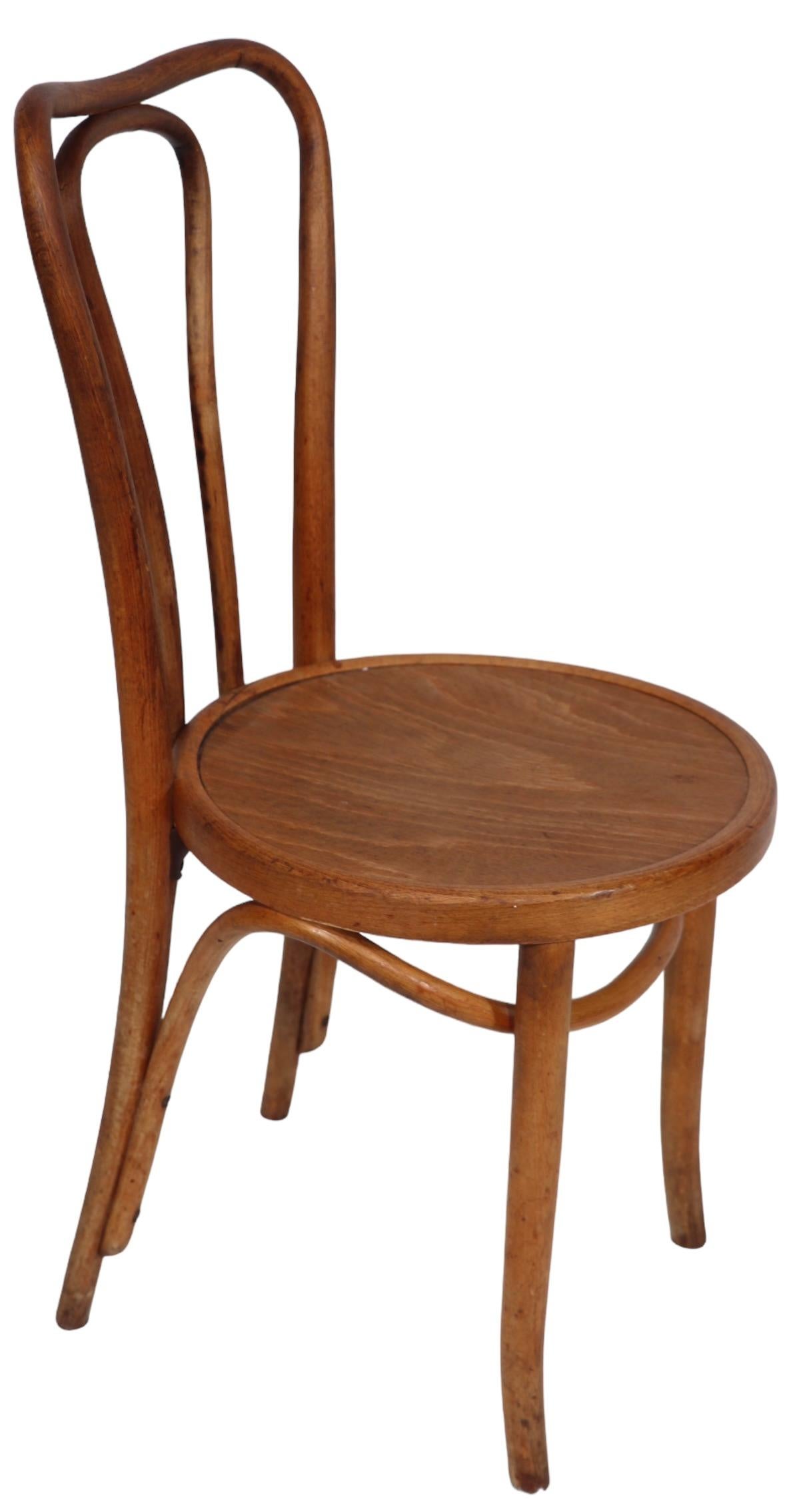 Vienna Secessionist Bentwood Chairs att. to Thonet  Made in Poland 3 available  5