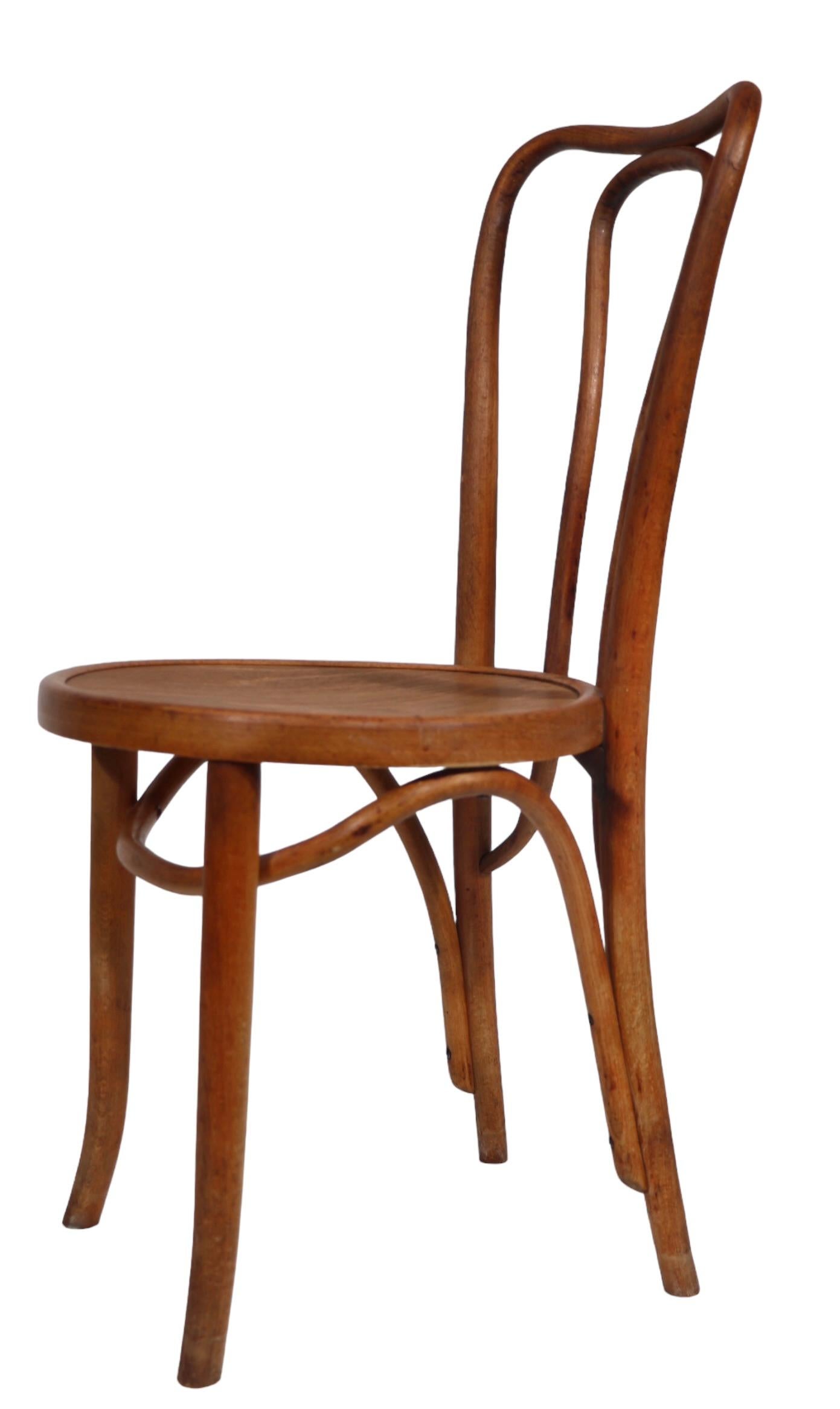 Vienna Secessionist Bentwood Chairs att. to Thonet  Made in Poland 3 available  8