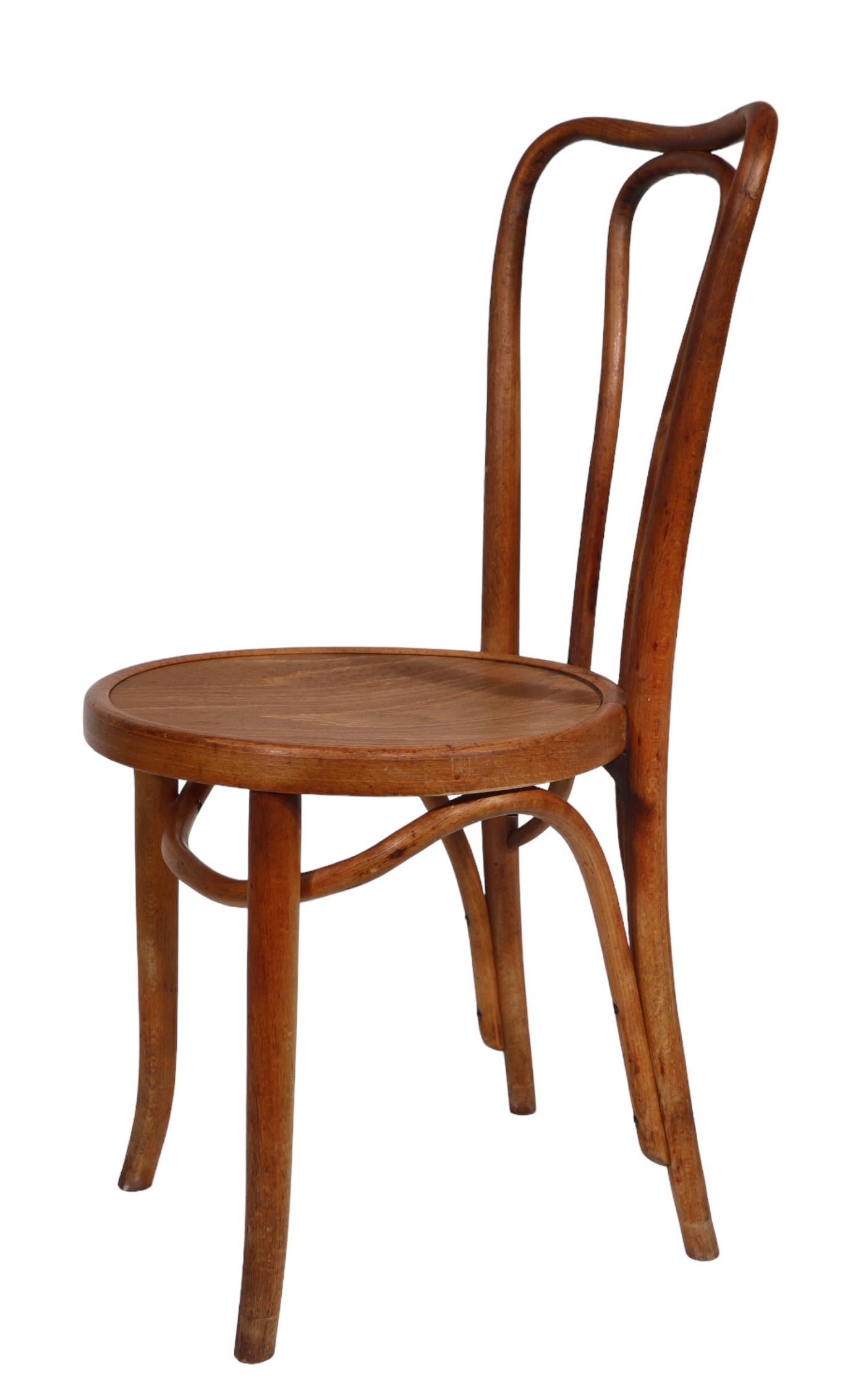 Vienna Secessionist Bentwood Chairs att. to Thonet  Made in Poland 3 available  9