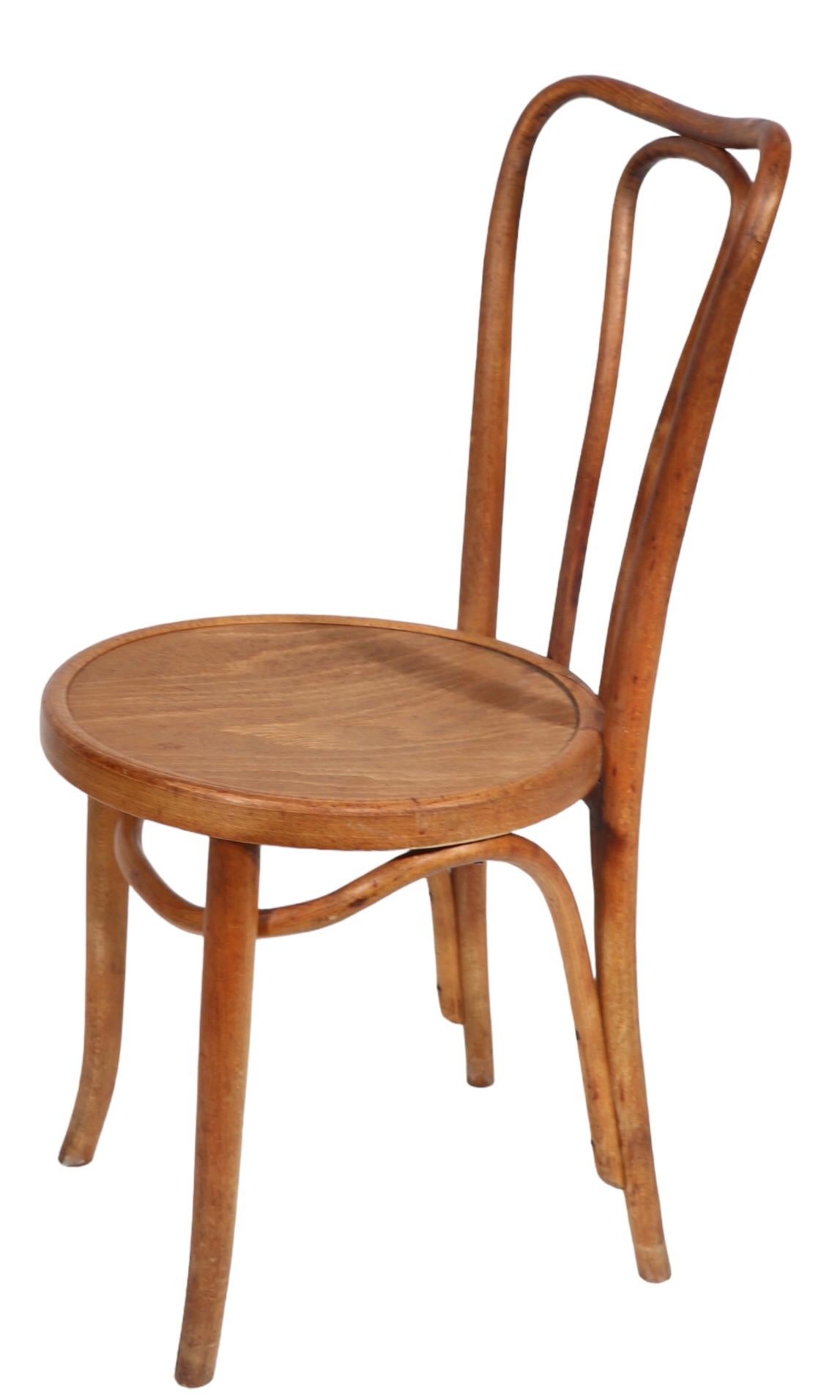Vienna Secessionist Bentwood Chairs att. to Thonet  Made in Poland 3 available  10