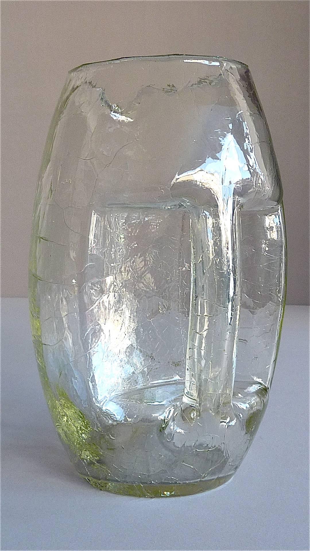 moser glass pitcher
