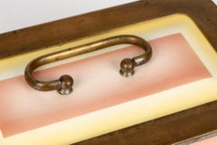 Vienna Secessionist Pottery Hinged Picnic Box