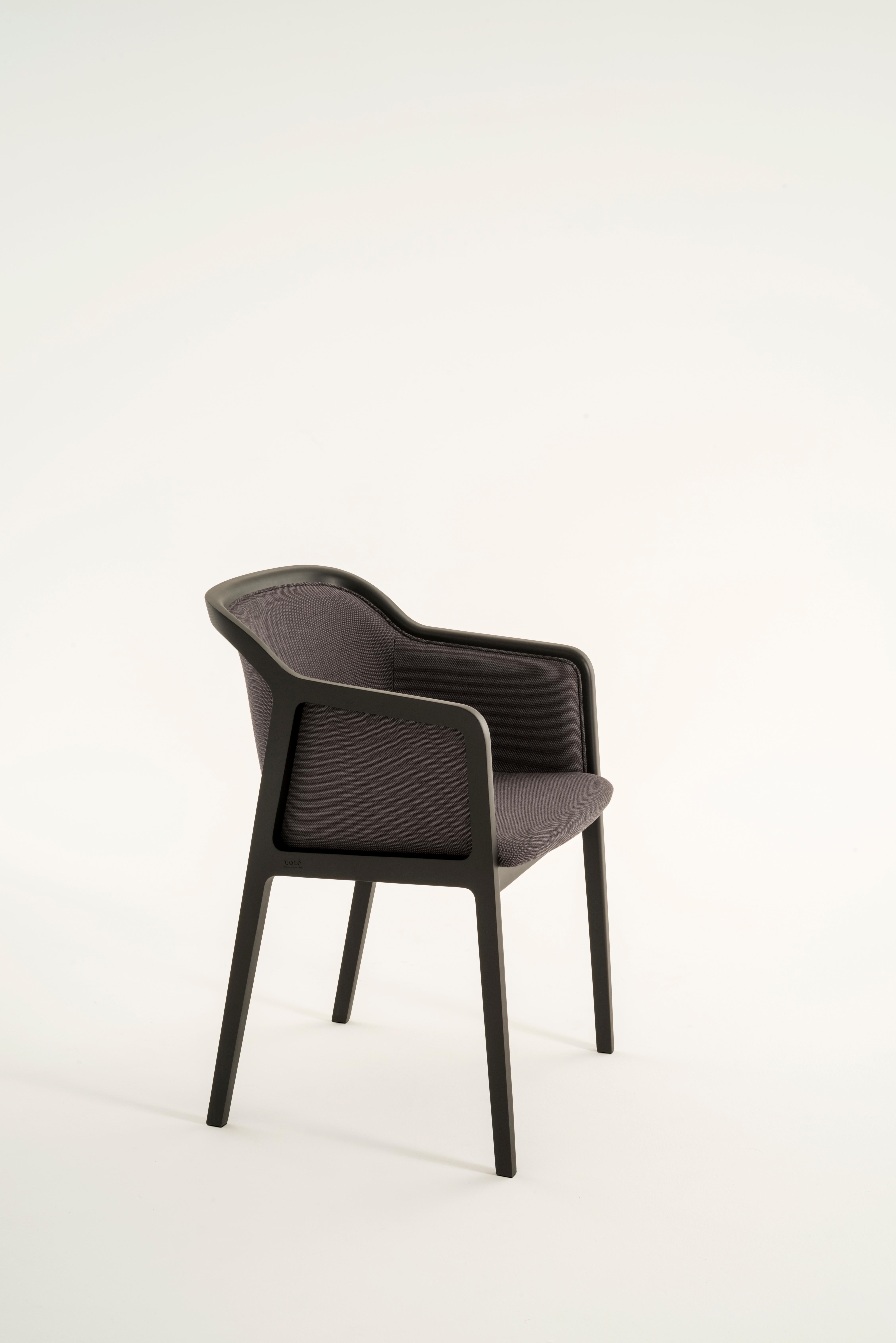Vienna Soft Chair by Colé, Modern Design Inspired by Traditional Manufacture For Sale 3