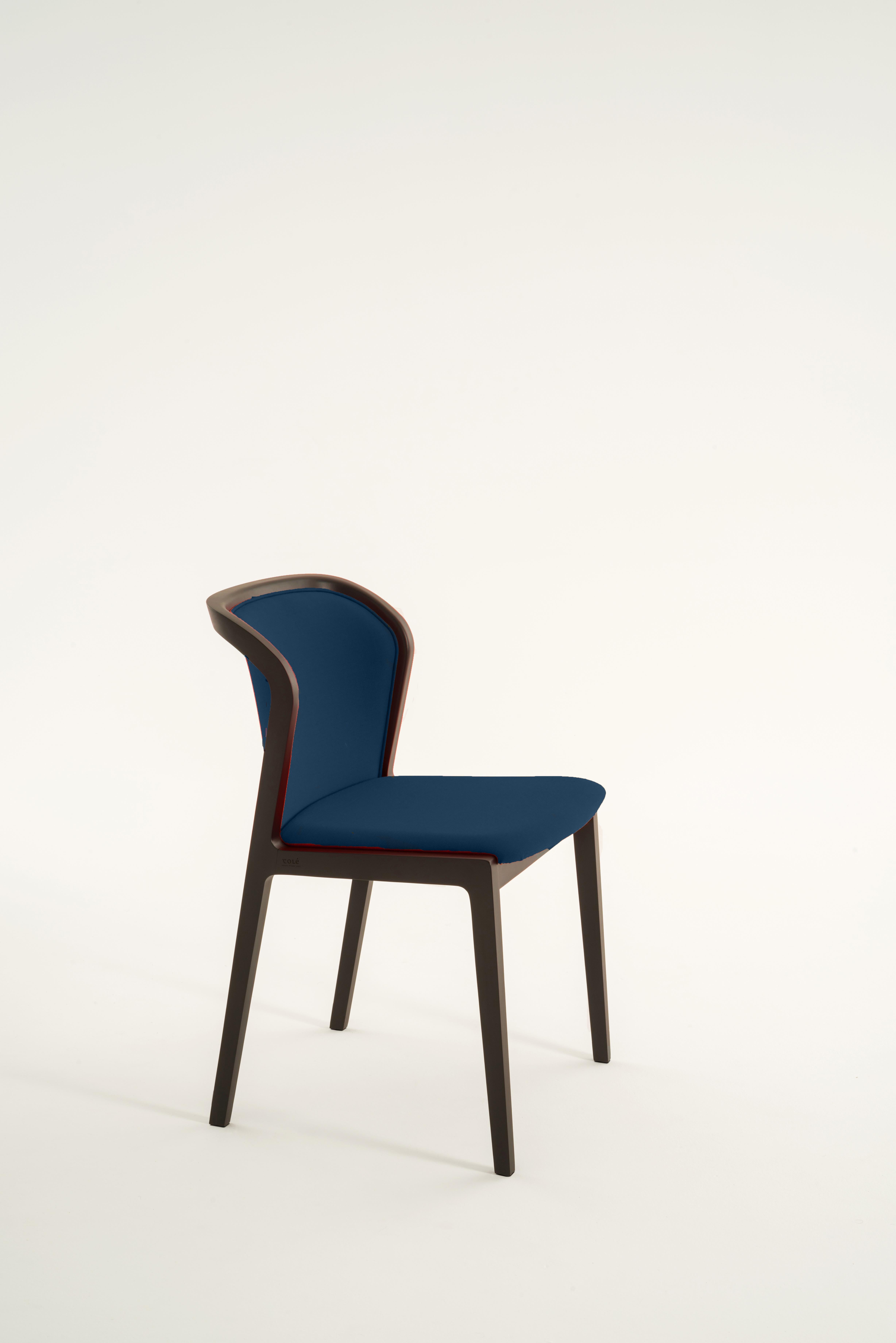 Wiener Sessel Soft Chair aus Buchenholz und Wollstoff Palm Green Hergestellt in Italien (Italienisch) im Angebot