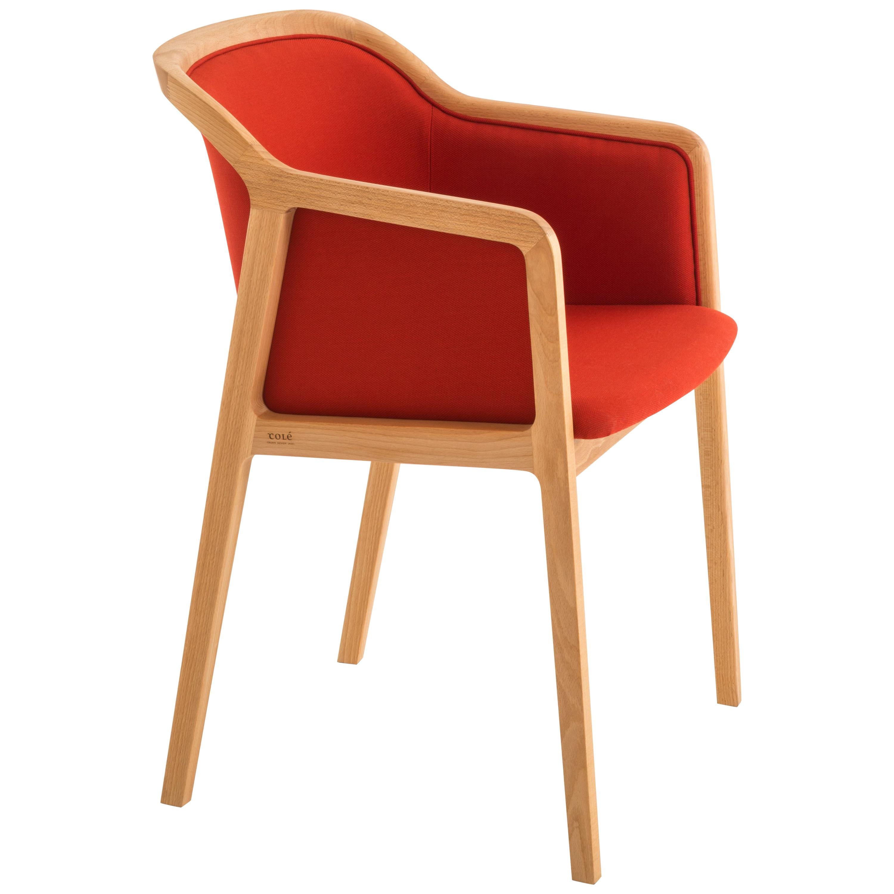 Wiener Weicher kleiner Sessel, zeitgenössisches Design inspiriert von traditionellen Stühlen