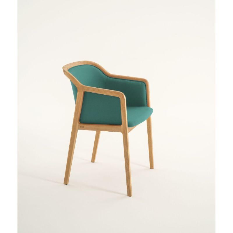 Vienna soft little armchair, tropic by Colé Italia with Emmanuel Gallina
Dimensions: H 78, W 53, D 50 cm.
Materials: Natural beechwood little armchair with upholstered seat and back (Cat C)

Also available: Vienna chair, Vienna little armchair,