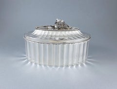 Vienna - Scatola in argento sterling con fiori