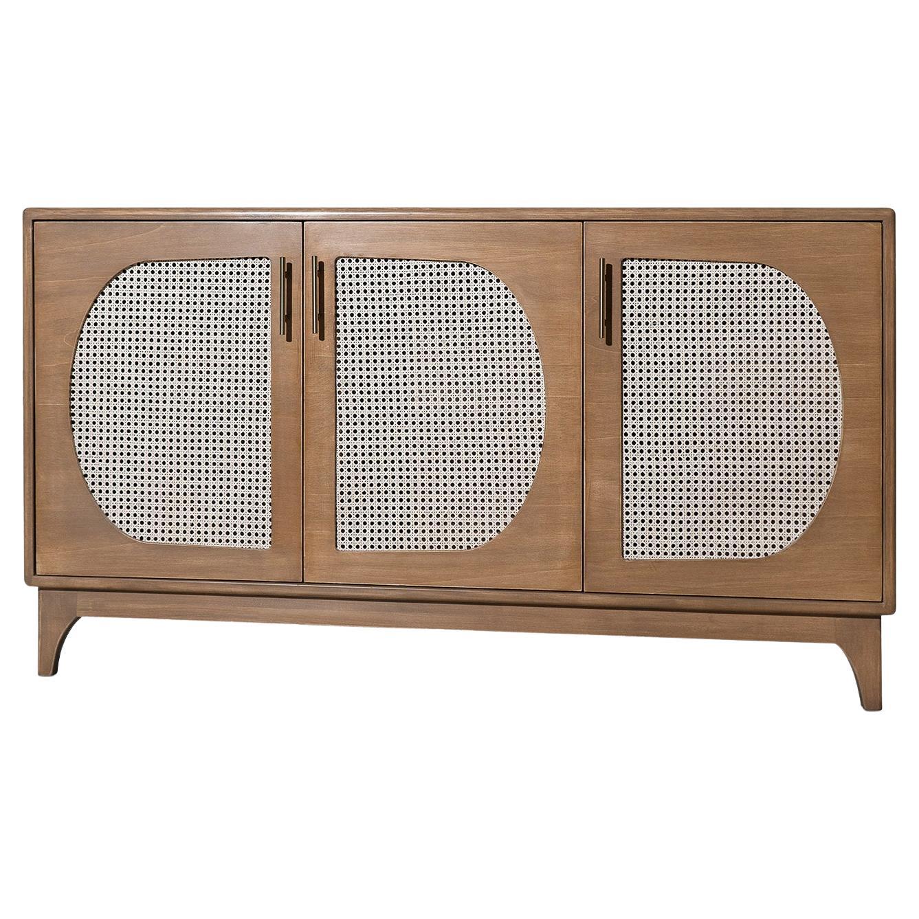 Dreitüriges Wiener Sideboard von Erika Gambella im Angebot