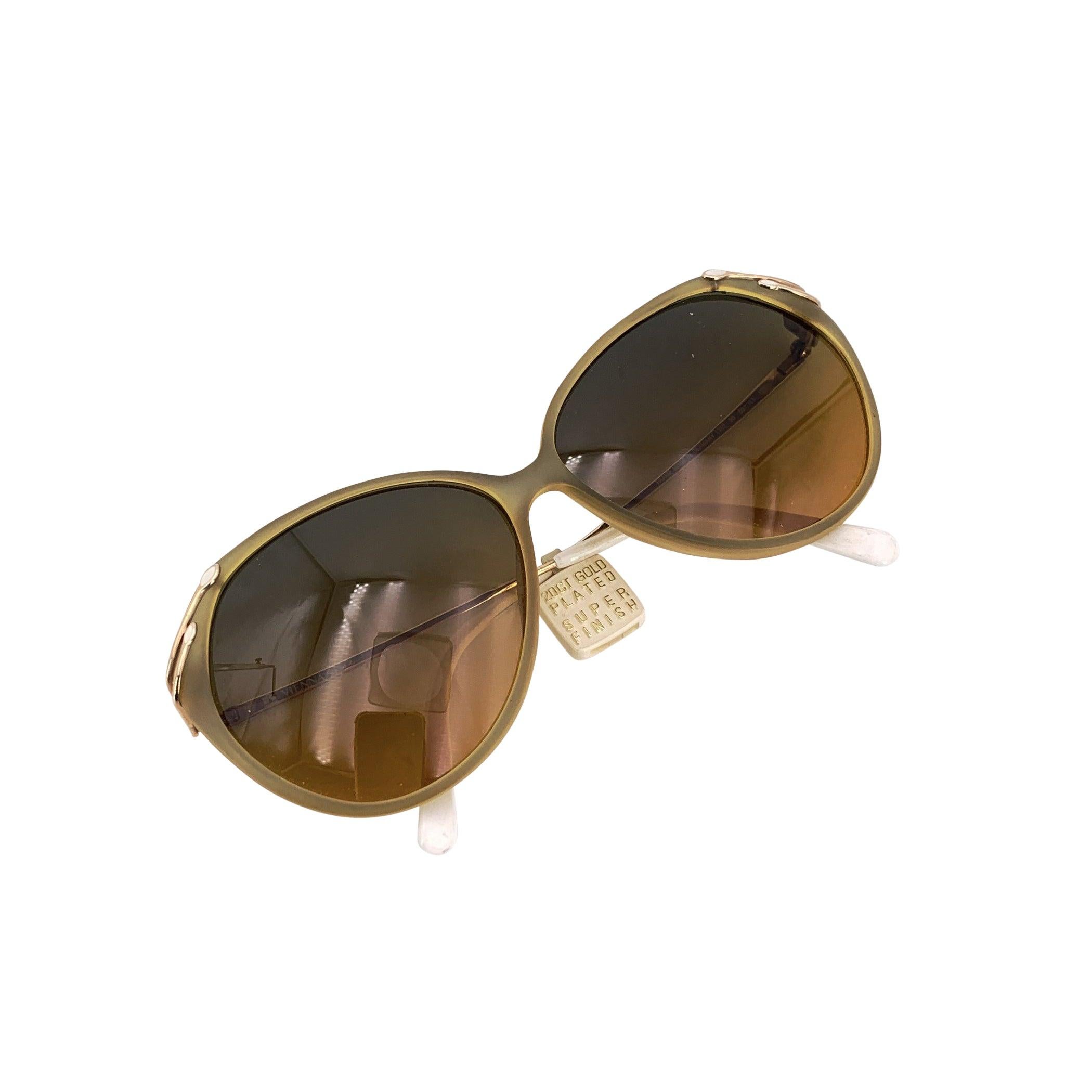 Viennaline Butterfly Vintage Sonnenbrille Optyl Mod. 1352 56/11 125mm (Braun) im Angebot