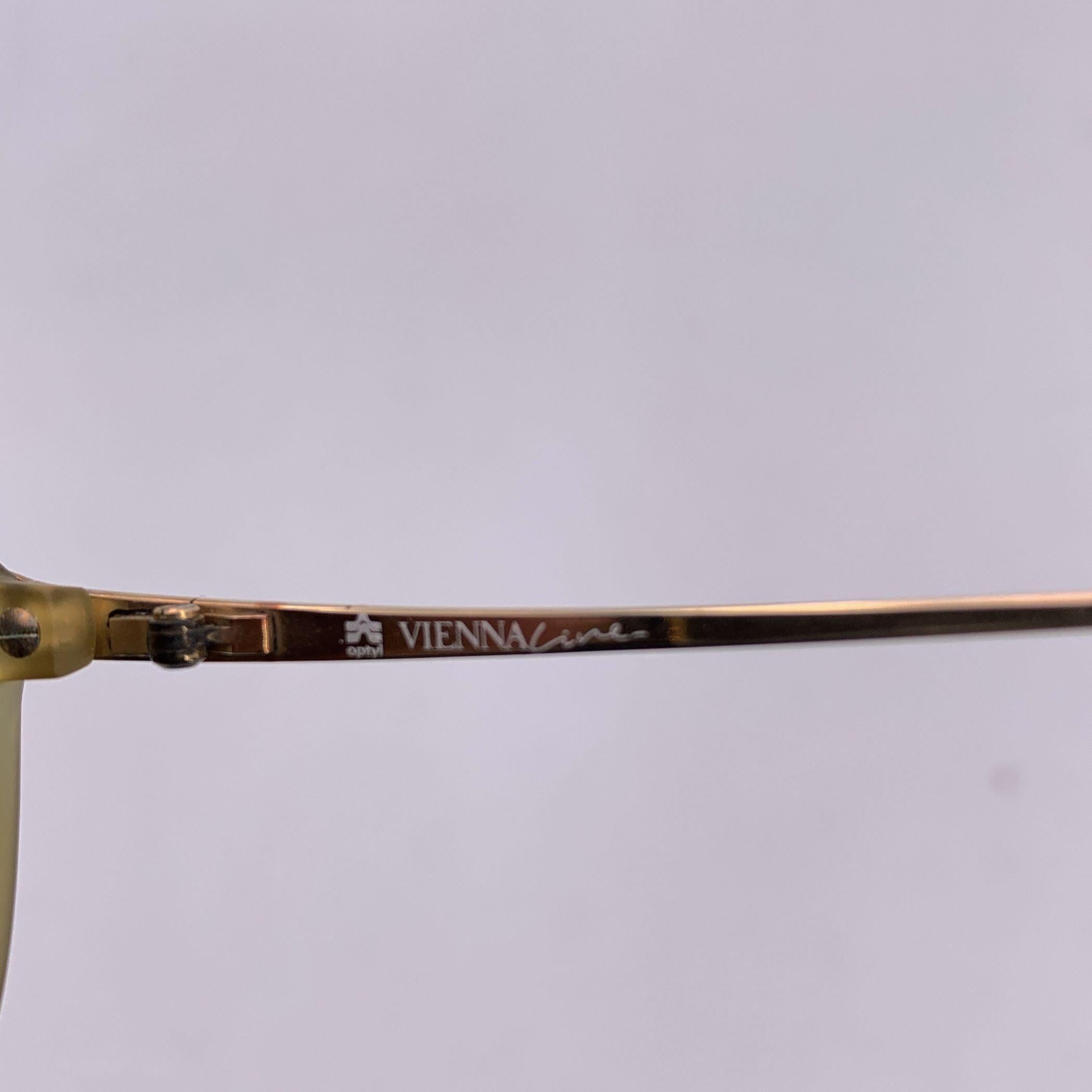 Viennaline Butterfly Vintage Sonnenbrille Optyl Mod. 1352 56/11 125mm Damen im Angebot