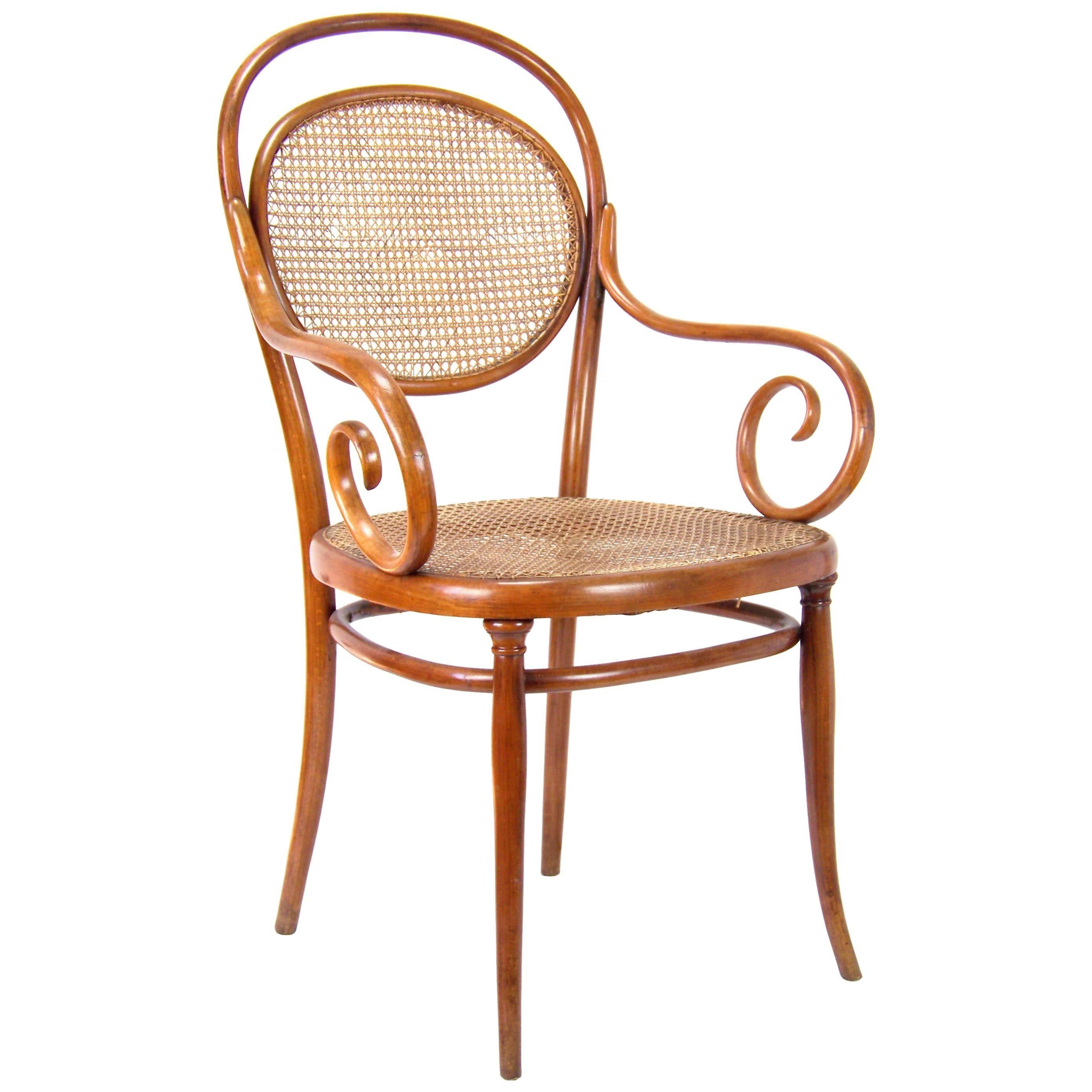 Viennese Armchair Gebrüder Thonet Nr. 11, circa 1865