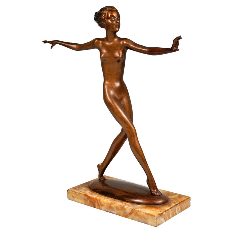 interval Surichinmoi Allergie Viennese Art Deco Bronze Dancer by Josef Lorenzl, circa 1915/1920 For Sale  at 1stDibs | art deco dancer