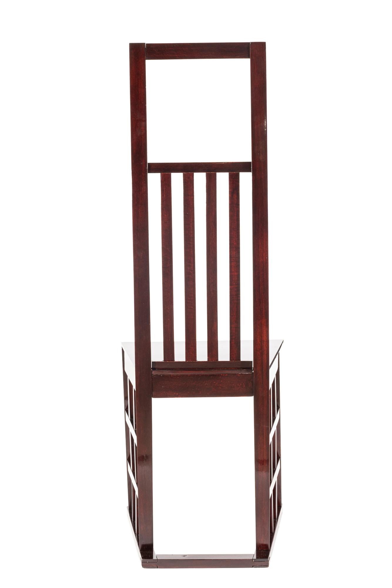 Viennese Art Nouveau chair by Josef Hoffmann ca. 1902 (Österreichisch) im Angebot