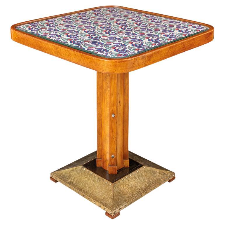 Viennese Art Nouveau coffee table Josef Hoffmann Thonet ca. 1909