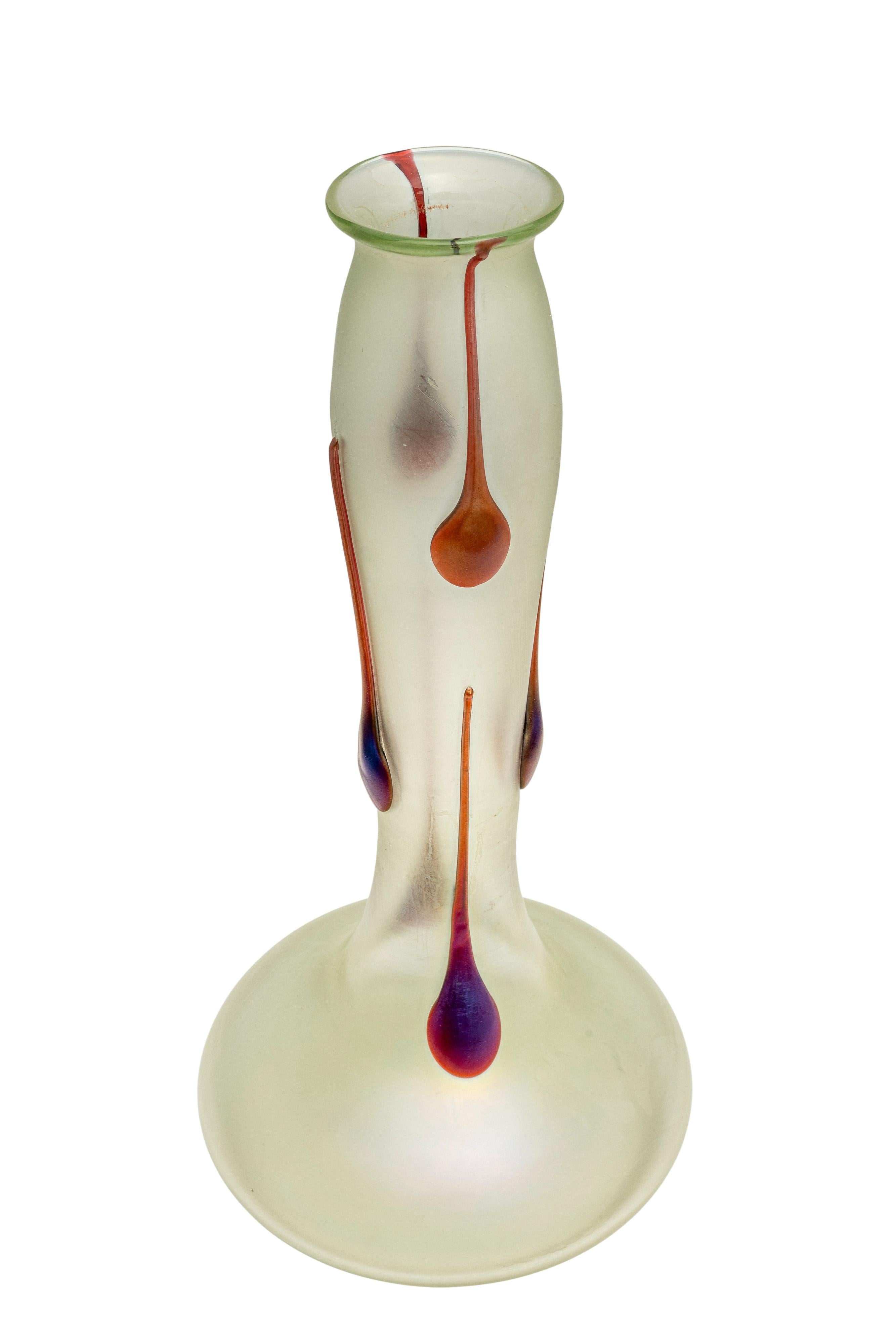 Art Nouveau Vaso Loetz Art Decor viennese 