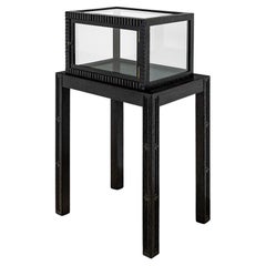 Tavolo vetrina Art Nouveau viennese Hans Bolek August Ungethüm 1913