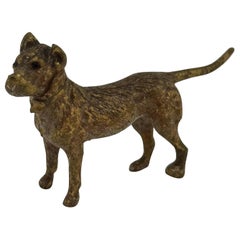 Viennese Bronze Shepherd Dog Gilded