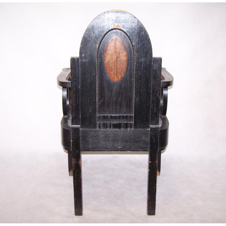 Hand-Crafted Viennese Chair 1905 Jugendstil, Secession Style 1905 / Original For Sale