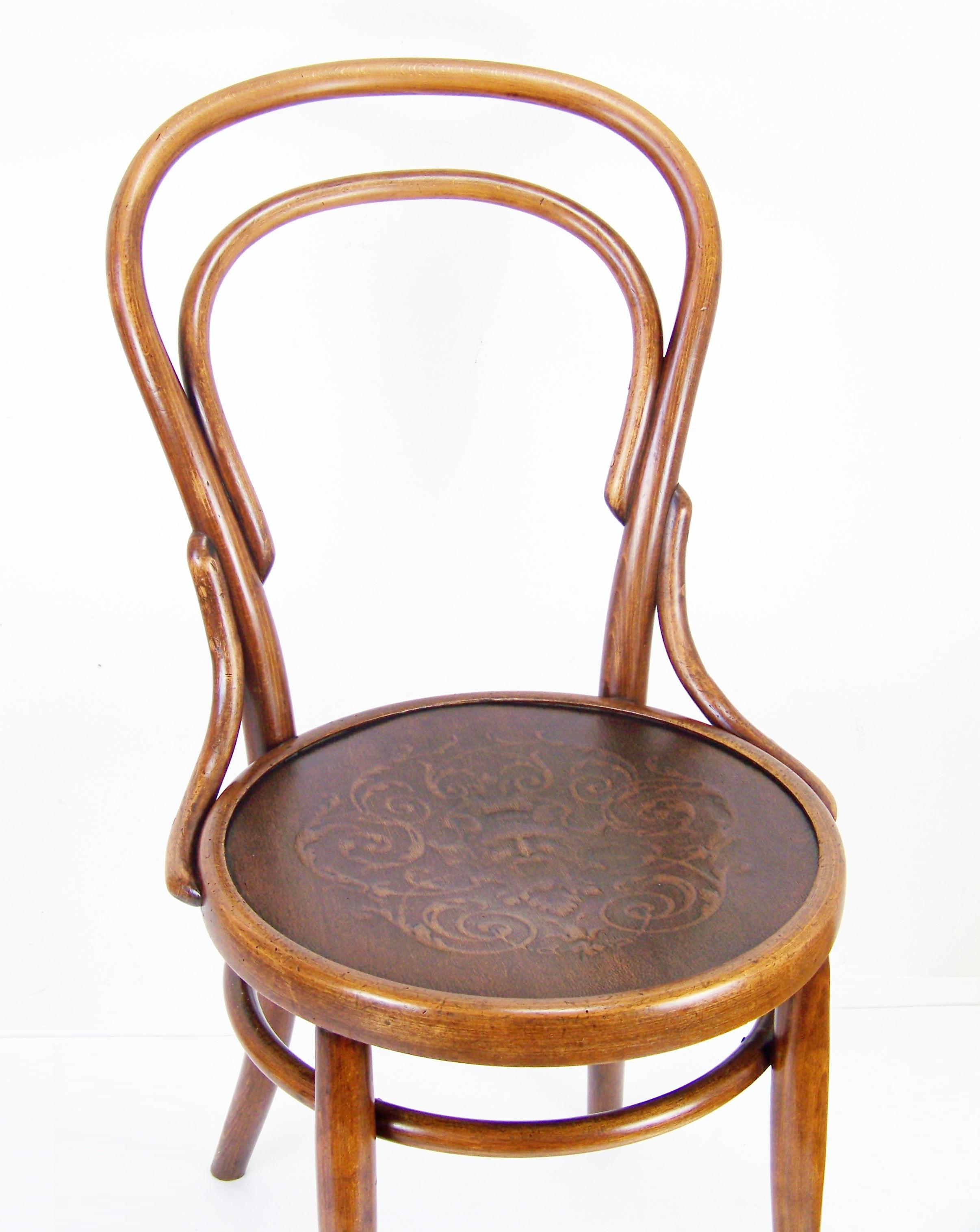 Austrian Viennese Chair Thonet Nr.14, circa 1900